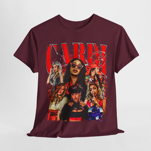 Cardi B Unisex Heavy Cotton Tee