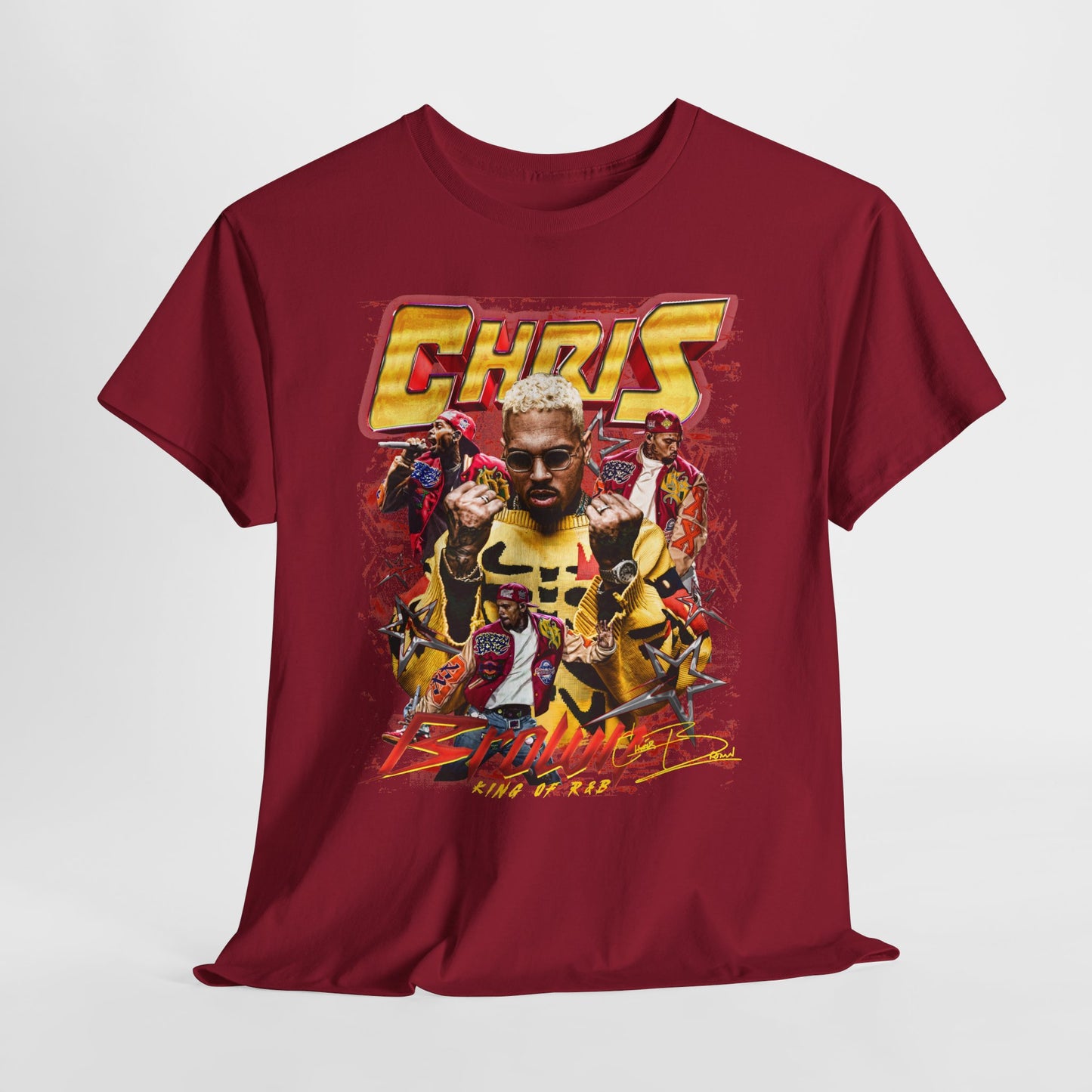 Chris B #3 Unisex Heavy Cotton Tee