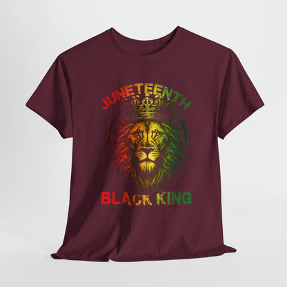 Juneteenth Black King #2 Unisex Heavy Cotton Tee