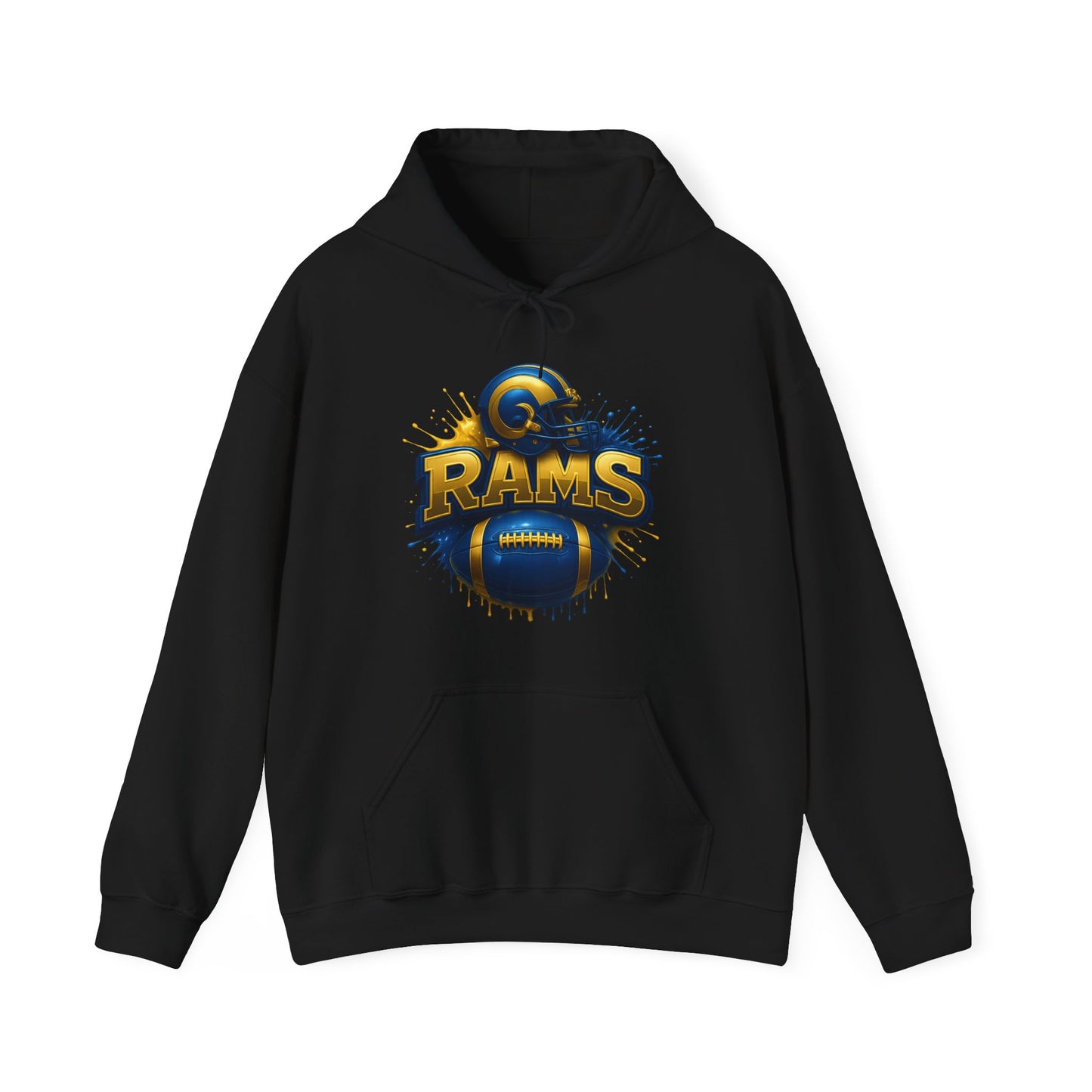 Sports Rams Football Logo #2 Unisex Heavy Sweatshirt Hoodie