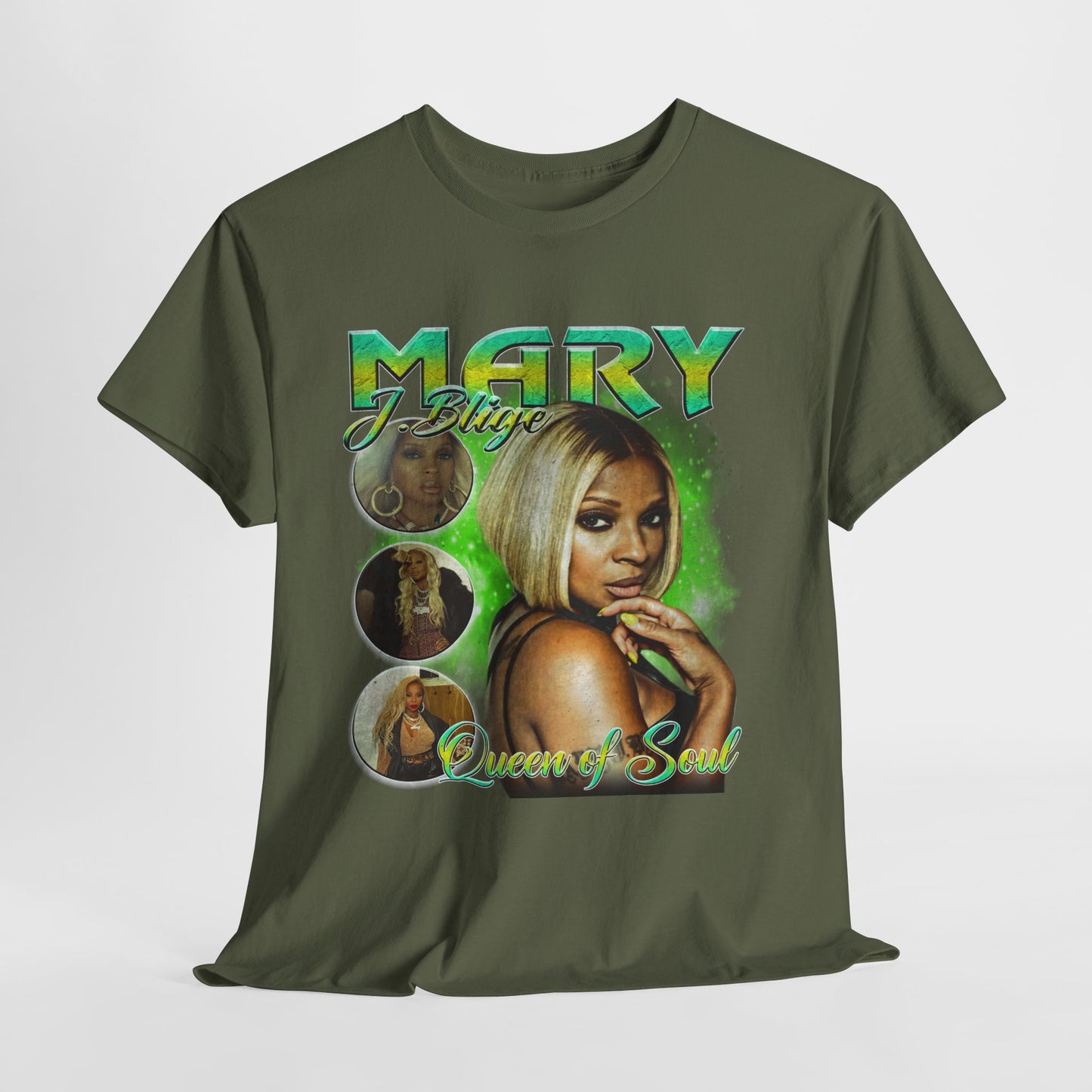 Mary J 2 Unisex Heavy Cotton Tee - 312tshirts 2