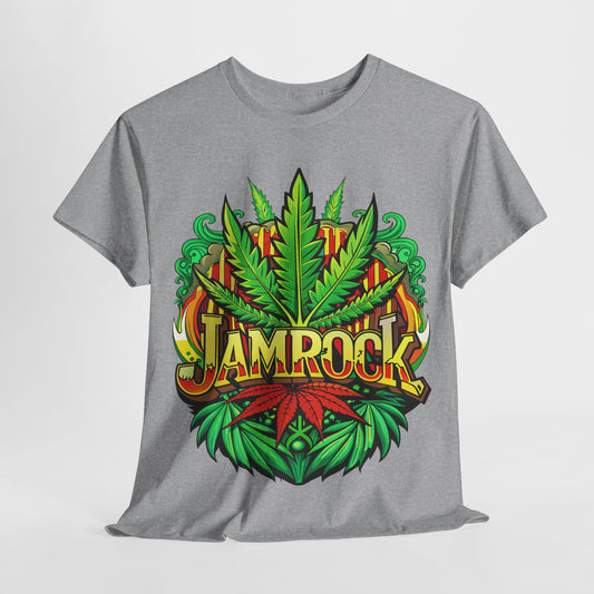 420 Jamrock Unisex Heavy Cotton Tee - 312tshirts 2