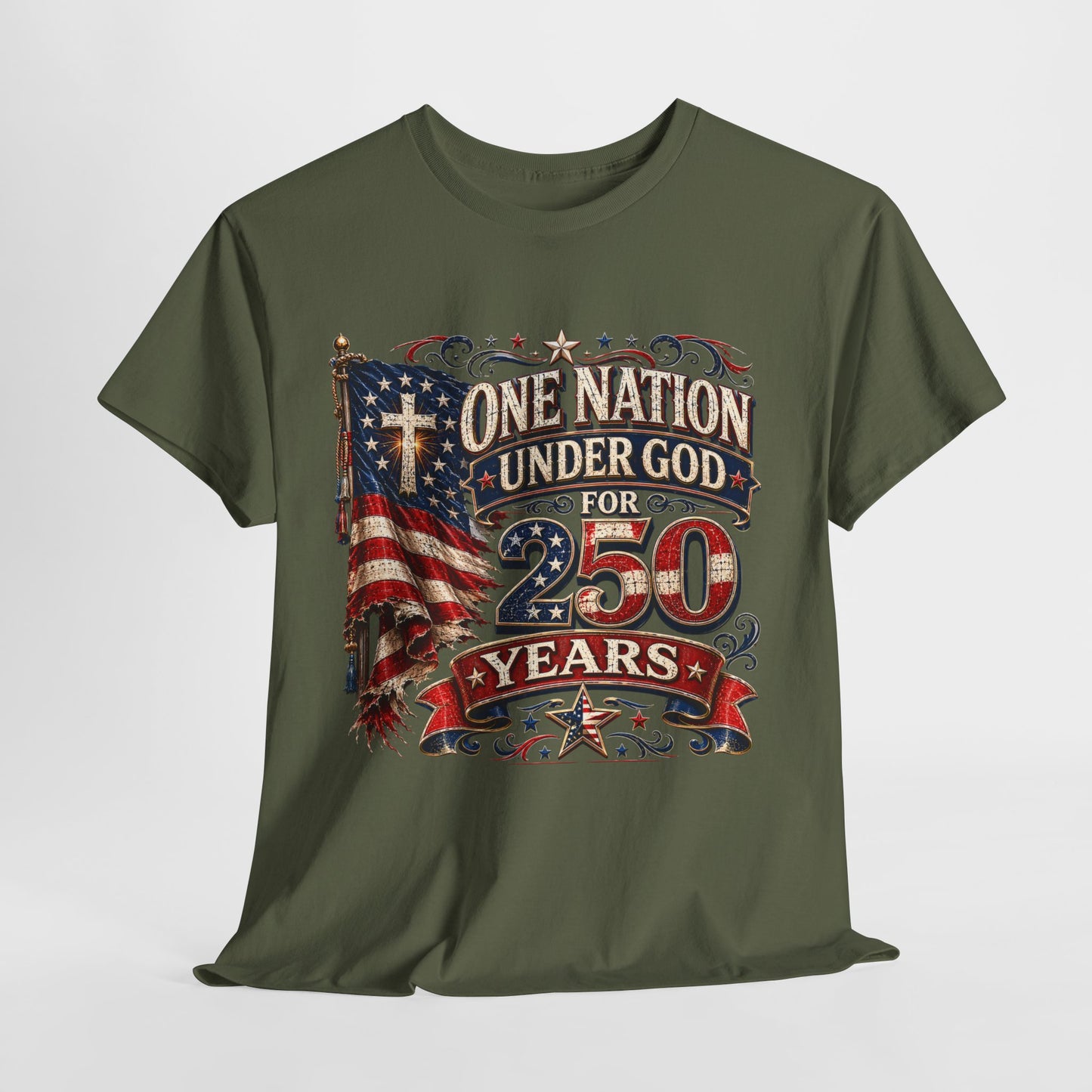 250 Years America #23 Unisex Heavy Cotton Tee