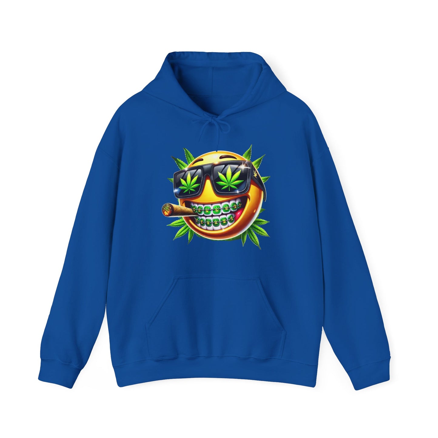 420 Emoji #1 Unisex Heavy Sweatshirt Hoodie
