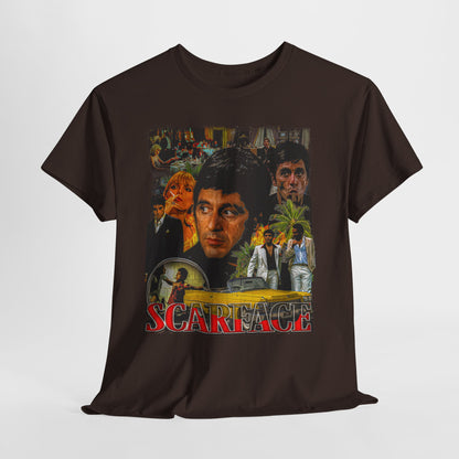 Scarface (Tony Montana) #4 Unisex Heavy Cotton Tee - 312tshirts 2