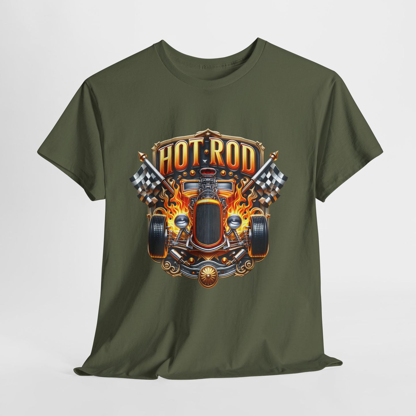 Hot Rod #9 Unisex Heavy Cotton Tee - 312tshirts 2