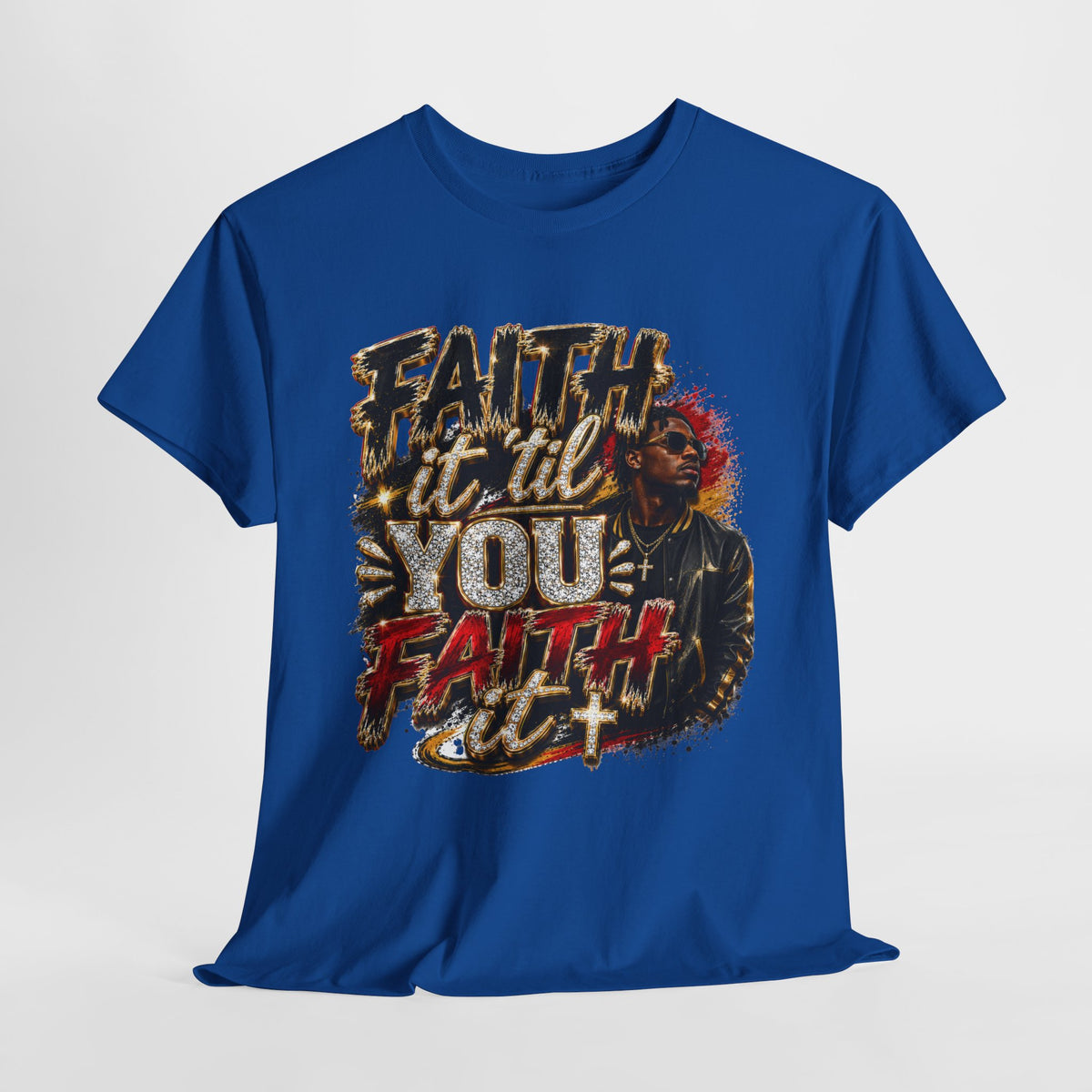 Faith It Til You Faith It #1 Unisex Heavy Cotton Tee