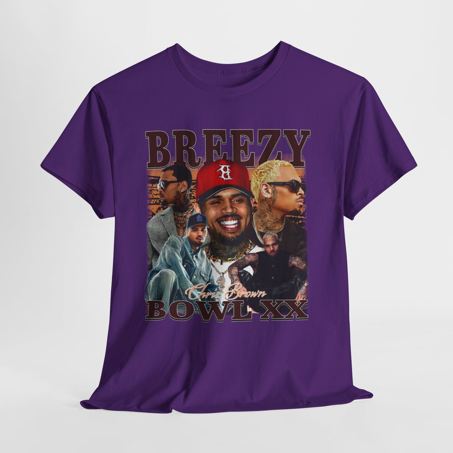 C Brown Breezy Bowl XX #2 Unisex Heavy Cotton Tee