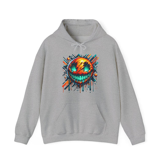Creepy Neon Emoji #3 Unisex Heavy Sweatshirt Hoodie