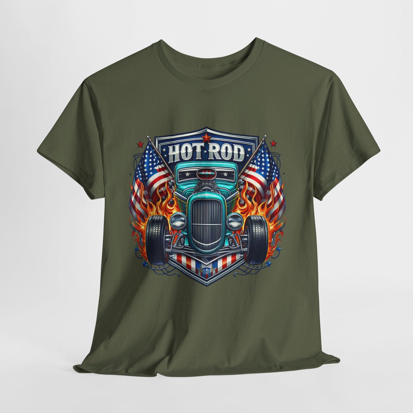 Hot Rod #1 Unisex Heavy Cotton Tee - 312tshirts 2