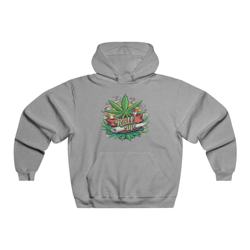 420 Roll Up Hoodie Sweatshirt