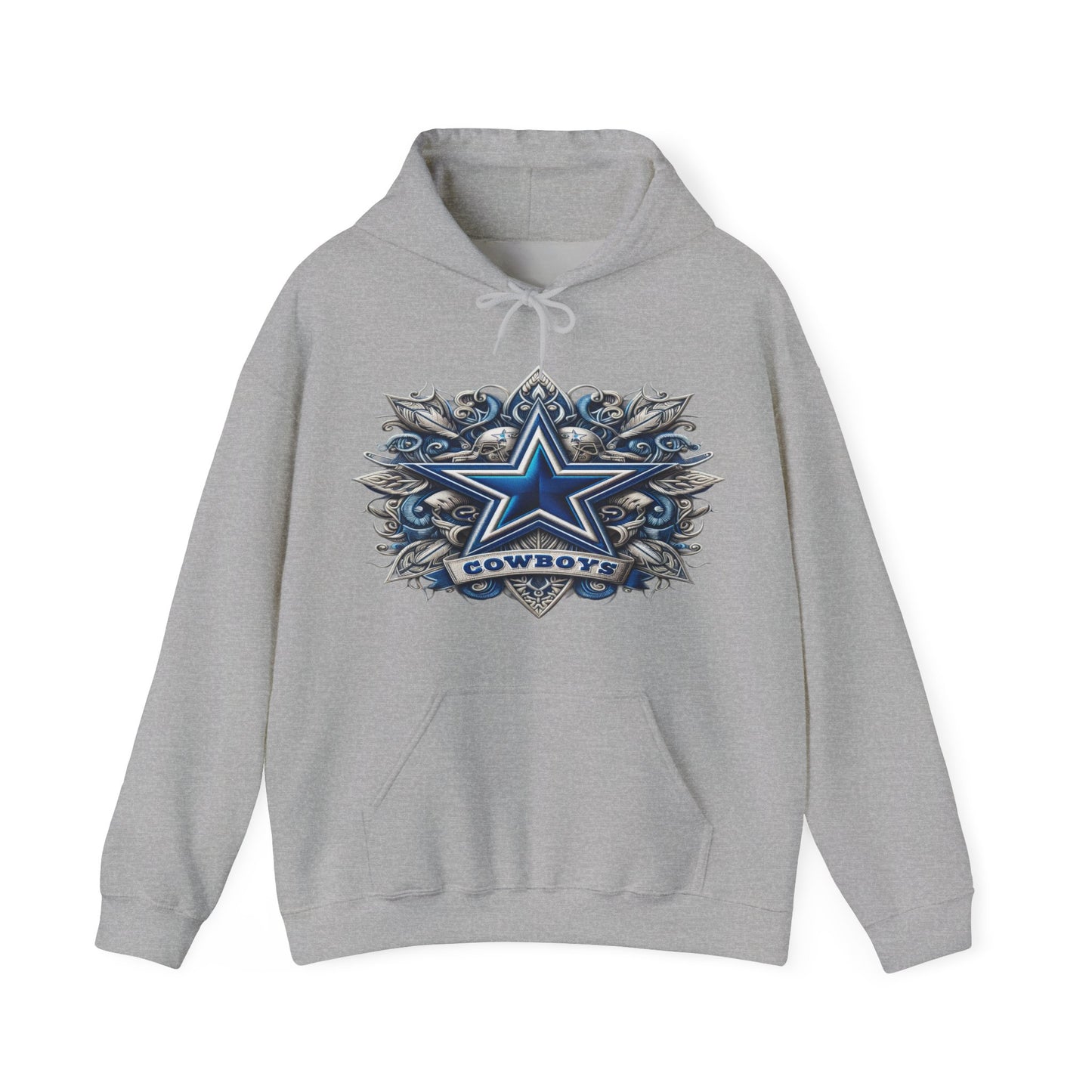 Sports Cowboys Football Logo #1 Unisex Heavy Sweatshirt Hoodie