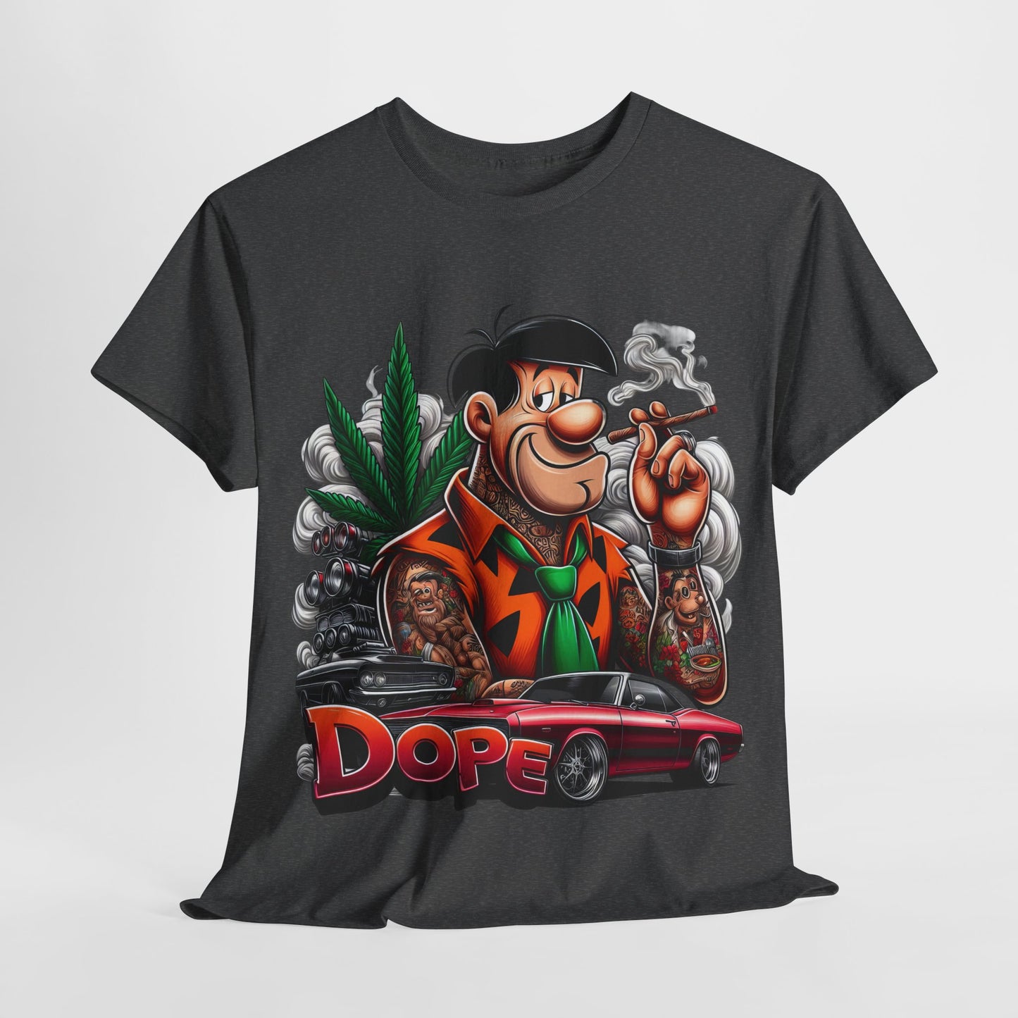 420 Dope Vibes Fred #2 Unisex Heavy Cotton Tee