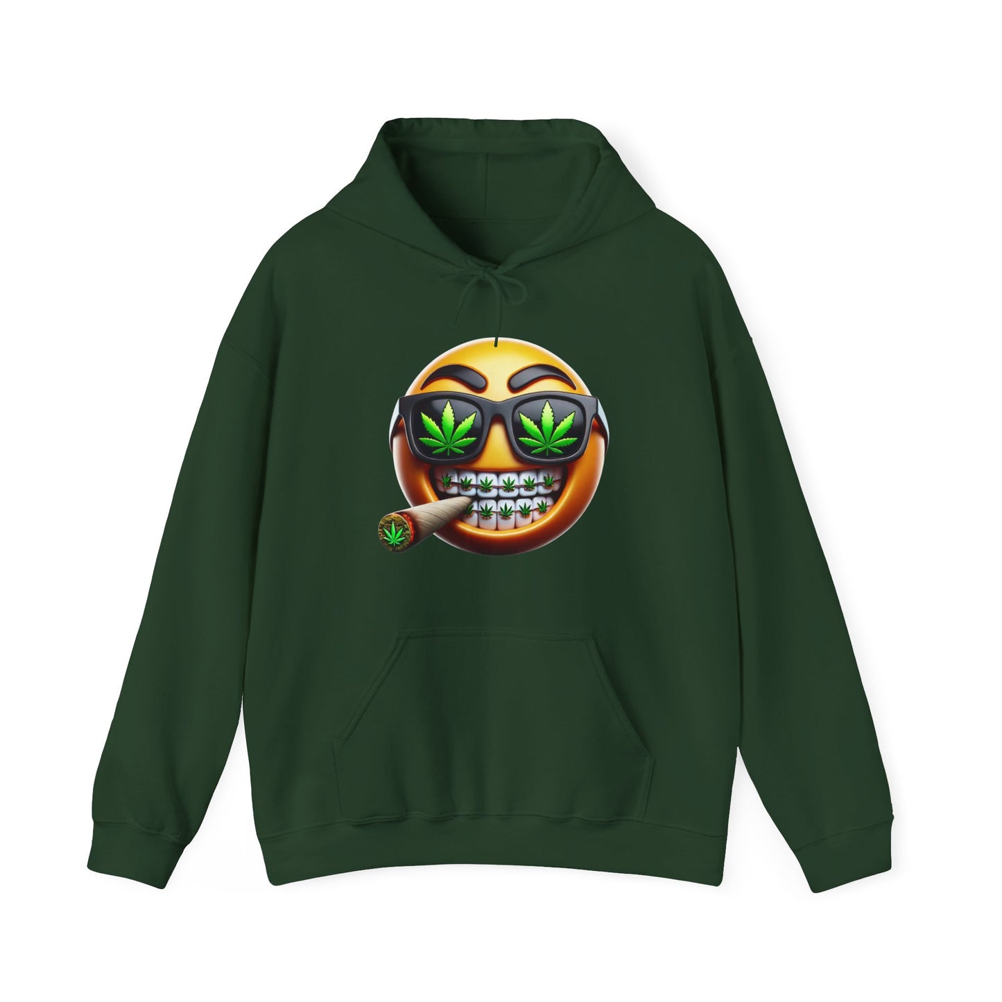 420 Emoji #9 Unisex Heavy Sweatshirt Hoodie