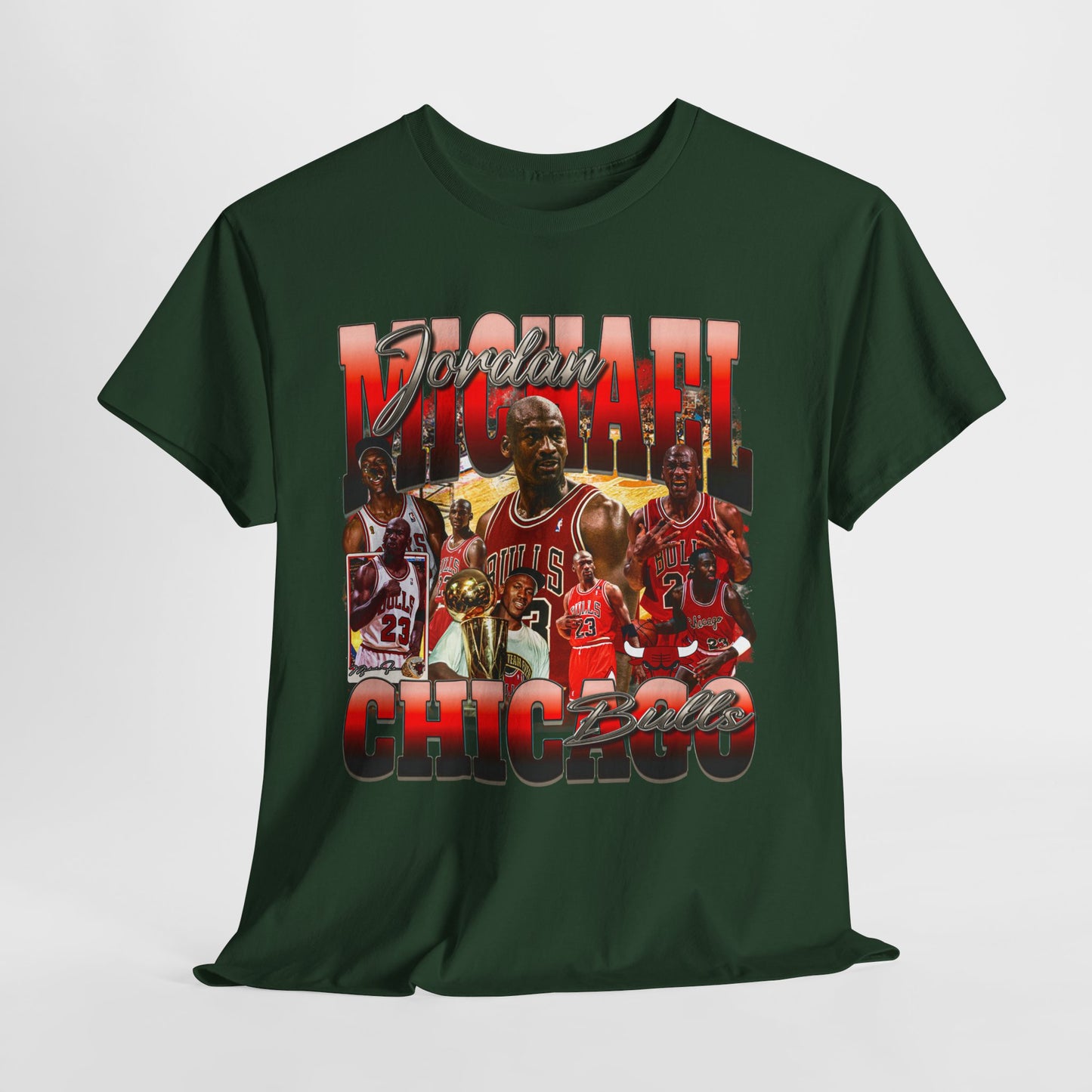 Sports MJ Basketball #4 Unisex Heavy Cotton Tee *