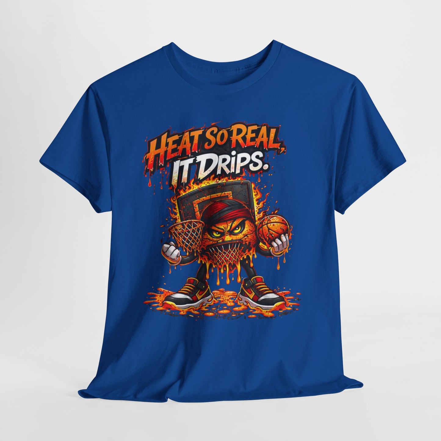 Basketball Drips #1 Unisex Heavy Cotton Tee