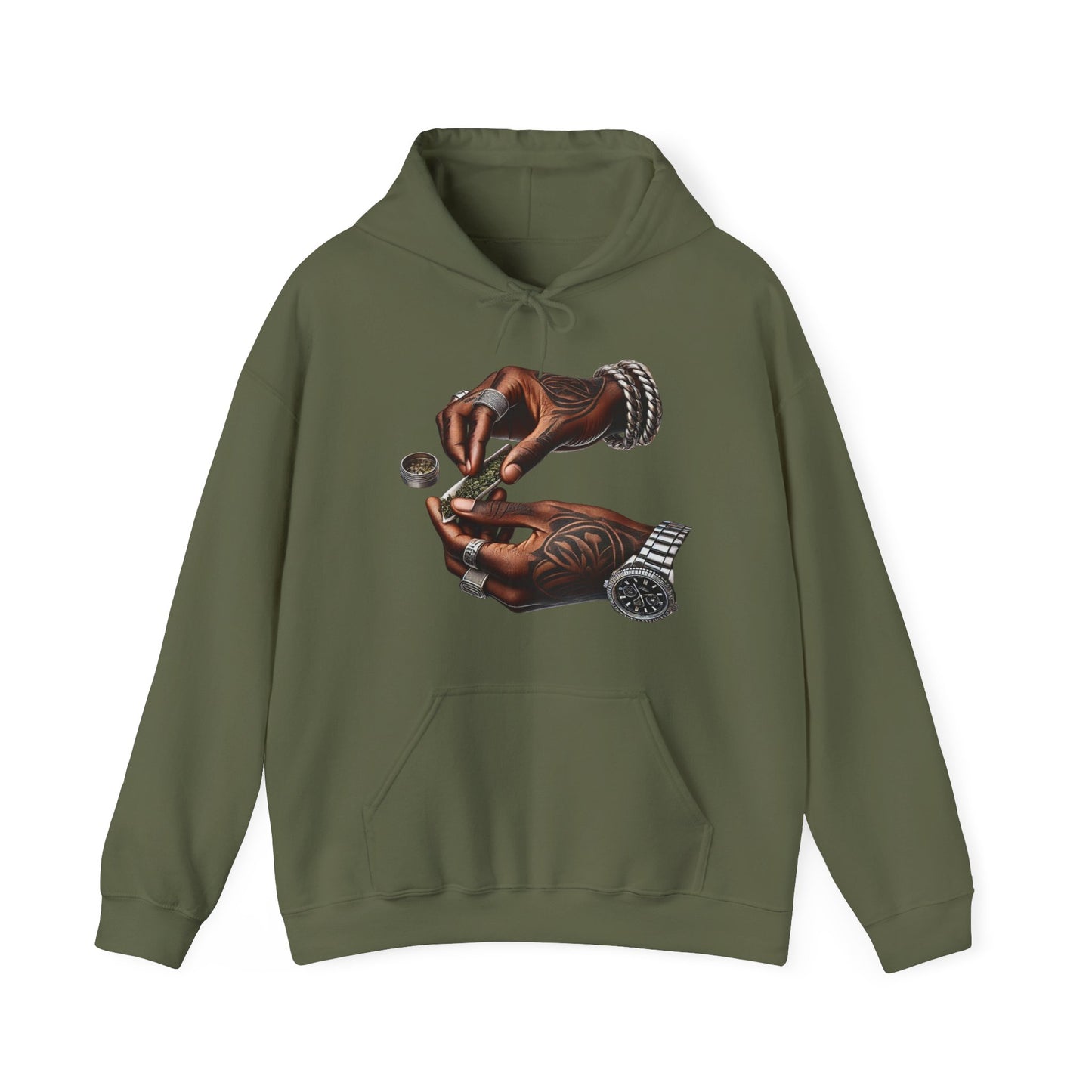 420 Blunts & Hands #2 Unisex Heavy Sweatshirt Hoodie