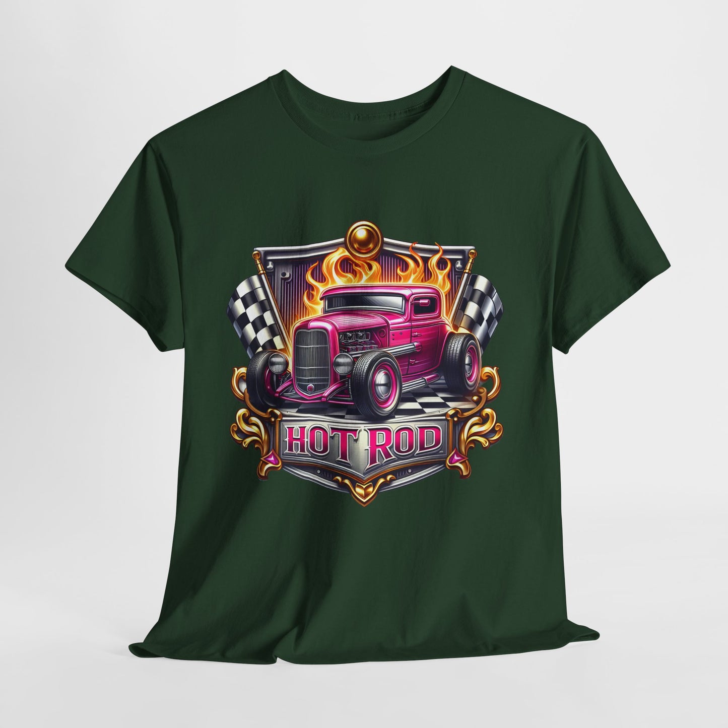 Hot Rod #2 Unisex Heavy Cotton Tee - 312tshirts 2