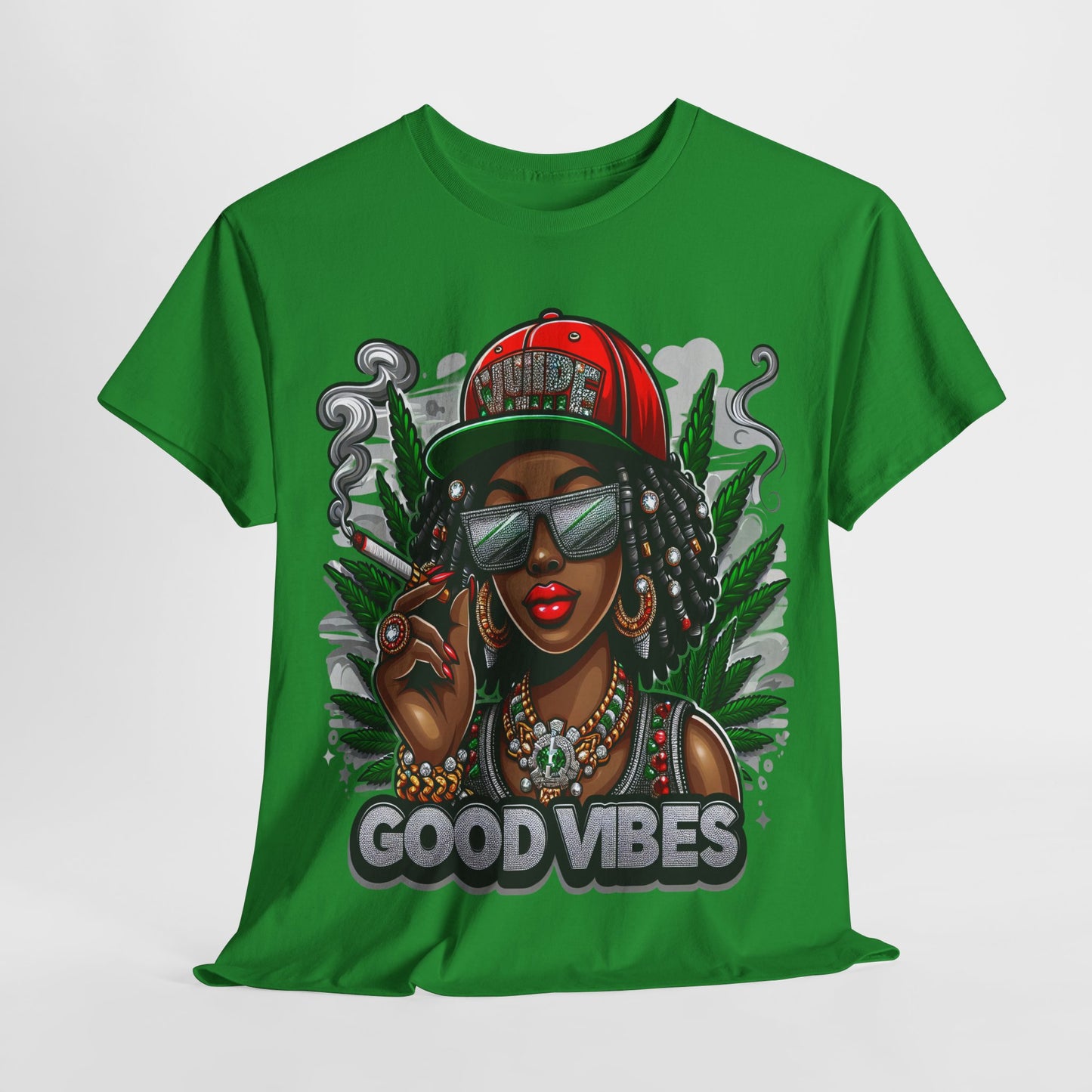 420 Good Vibes #2 Unisex Heavy Cotton Tee - 312tshirts 2