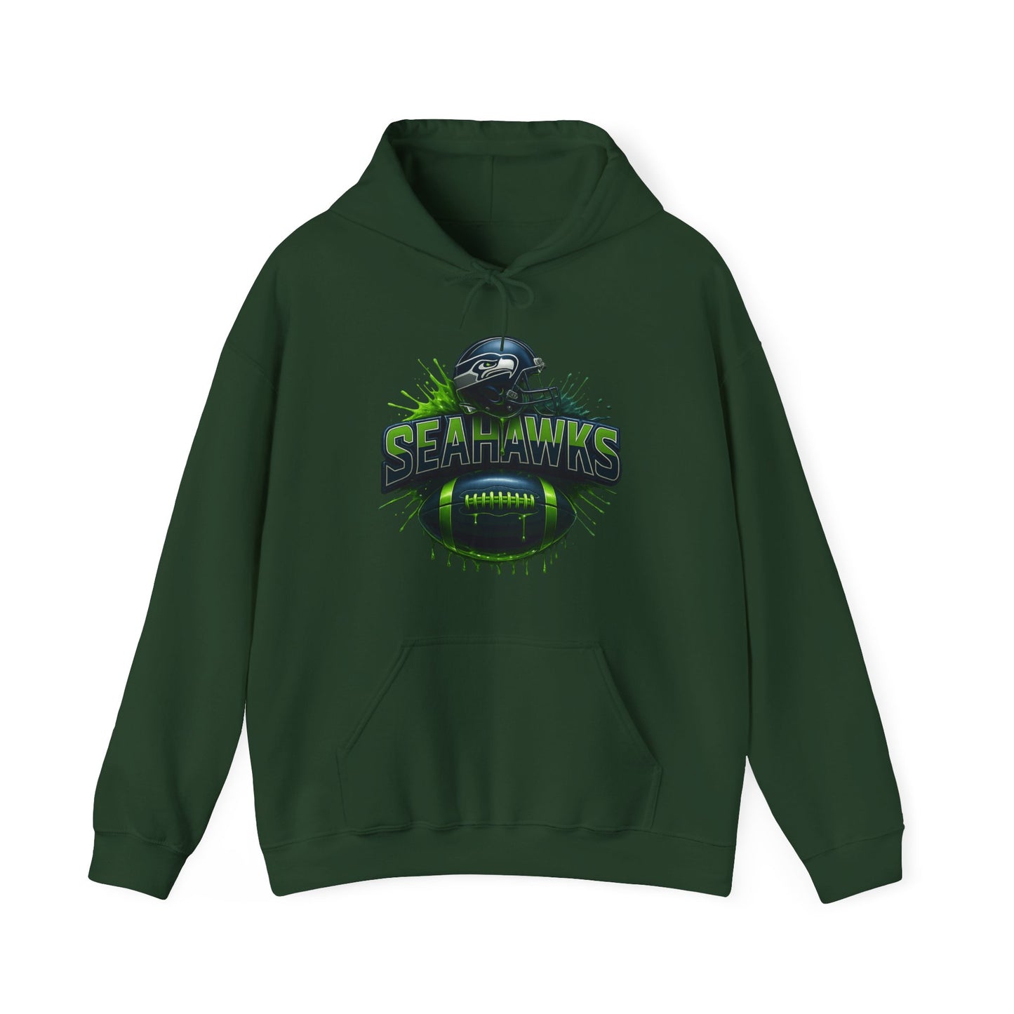 Sports Seahawks Football Logo #2 Unisex Heavy Sweatshirt Hoodie
