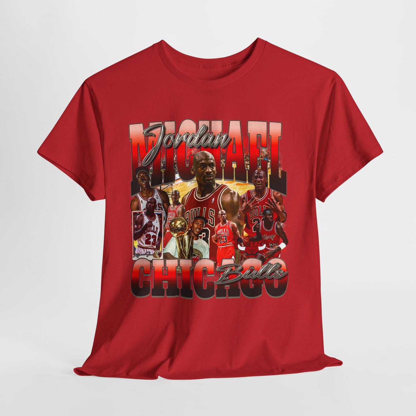 Sports MJ Basketball #4 Unisex Heavy Cotton Tee *