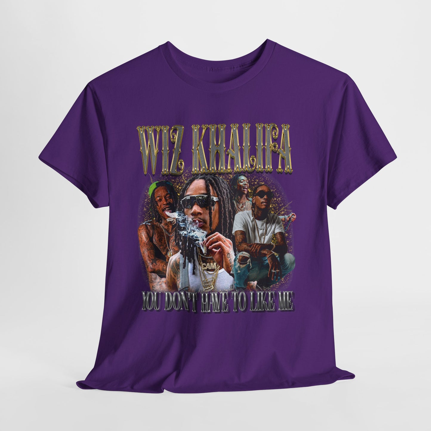 Wiz Khalifa Hip-Hop Unisex Heavy Cotton Tee