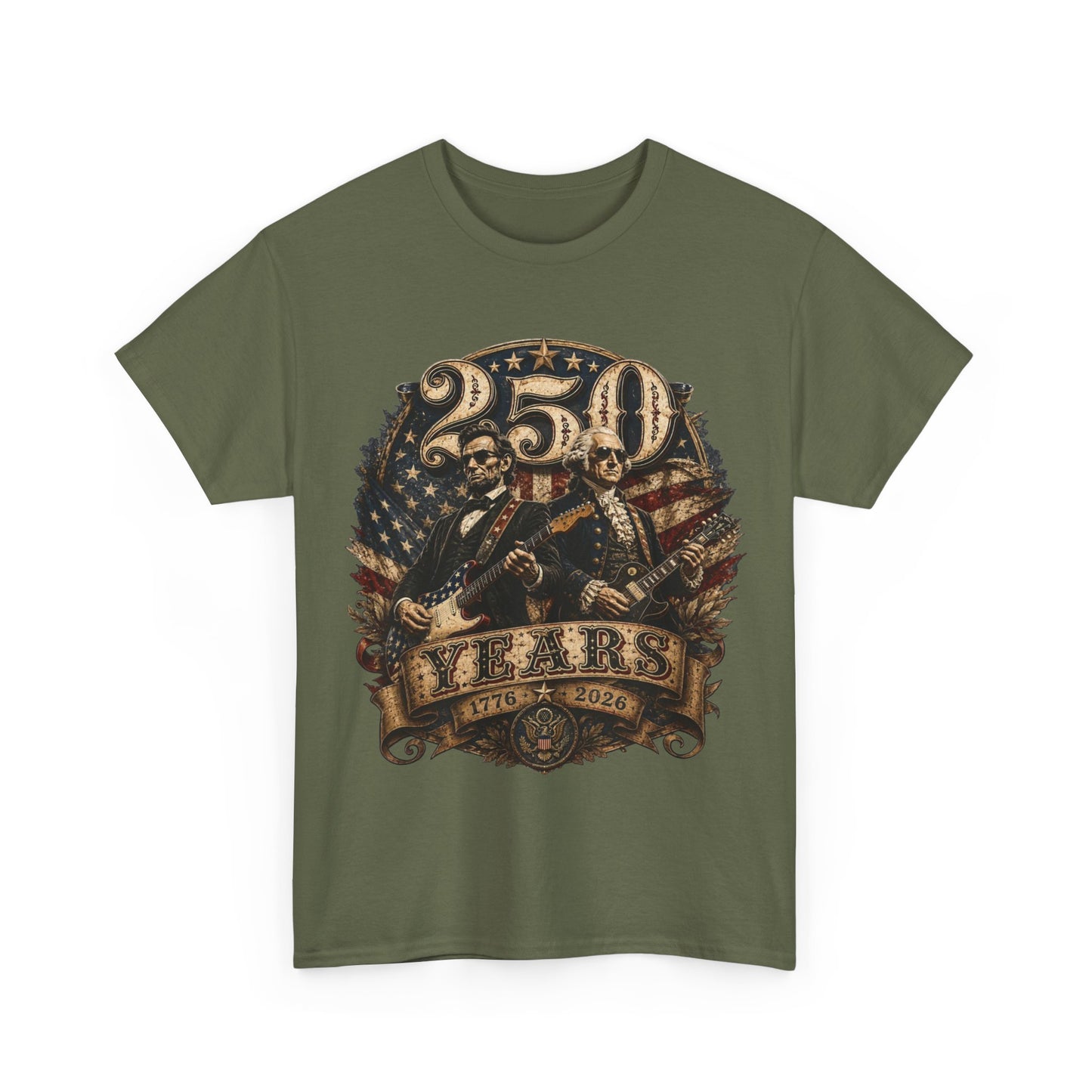 250 Years America #26 Unisex Heavy Cotton Tee