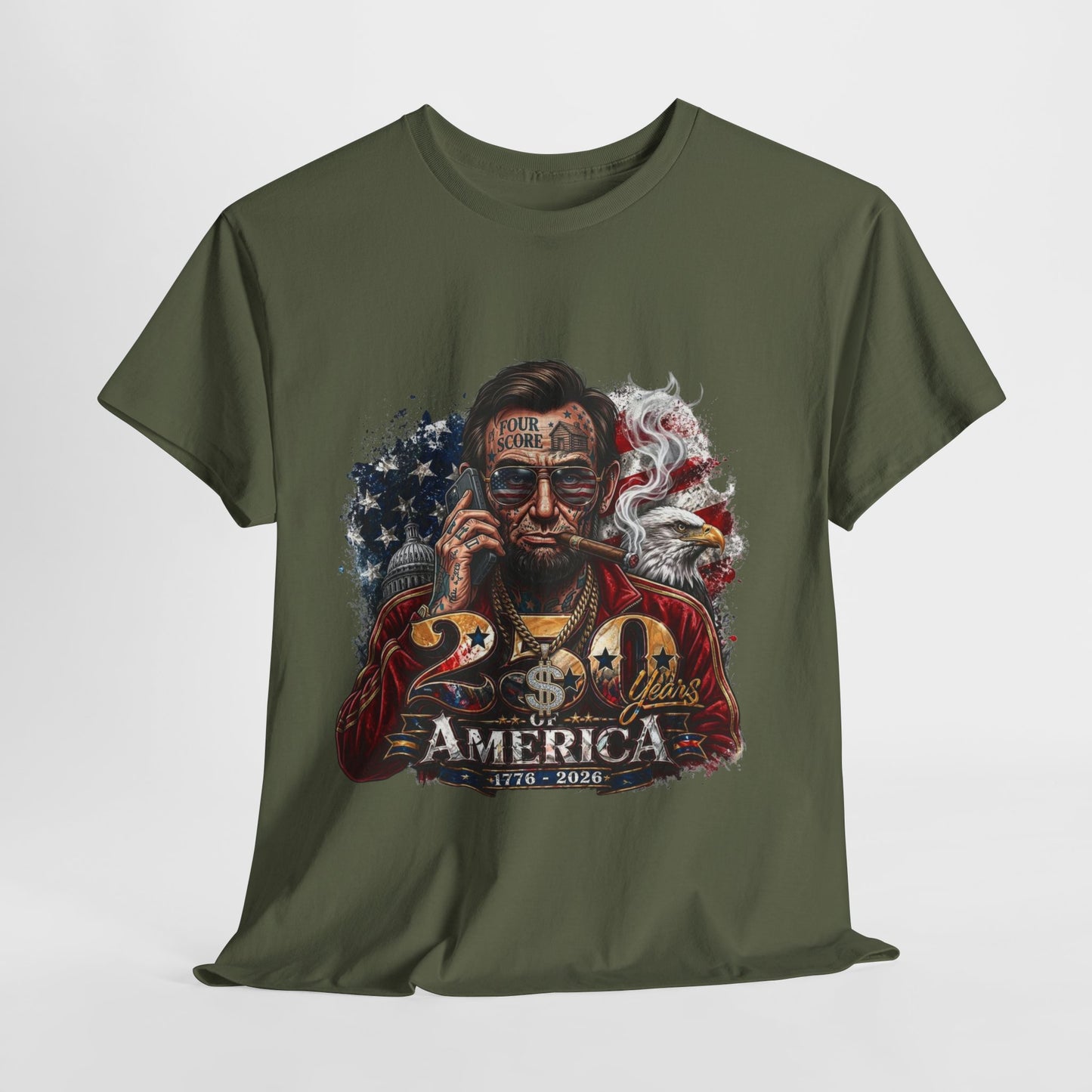 250 Years America #3 Unisex Heavy Cotton Tee