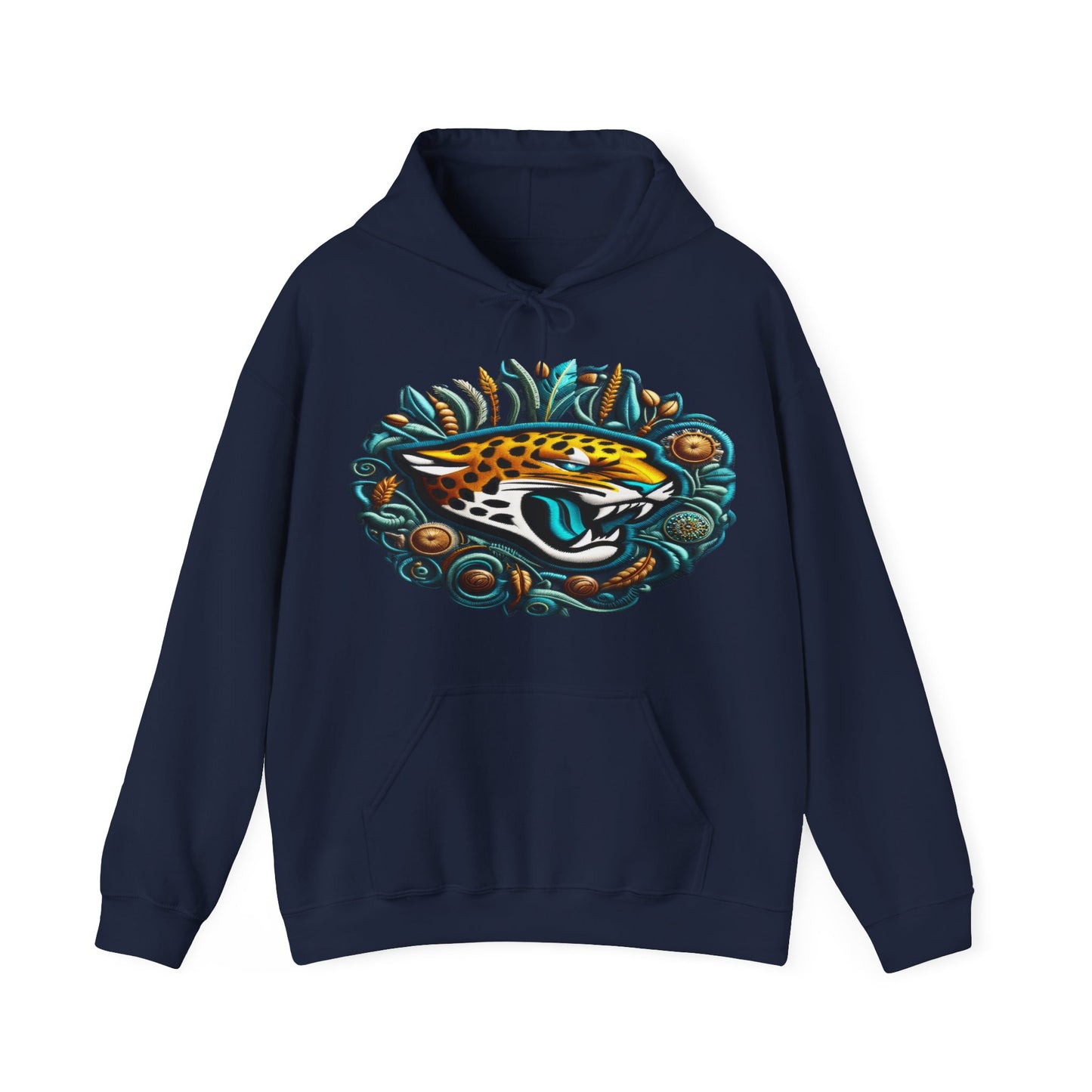 Sports Jaguars Football Logo #1 Unisex Heavy Sweatshirt Hoodie