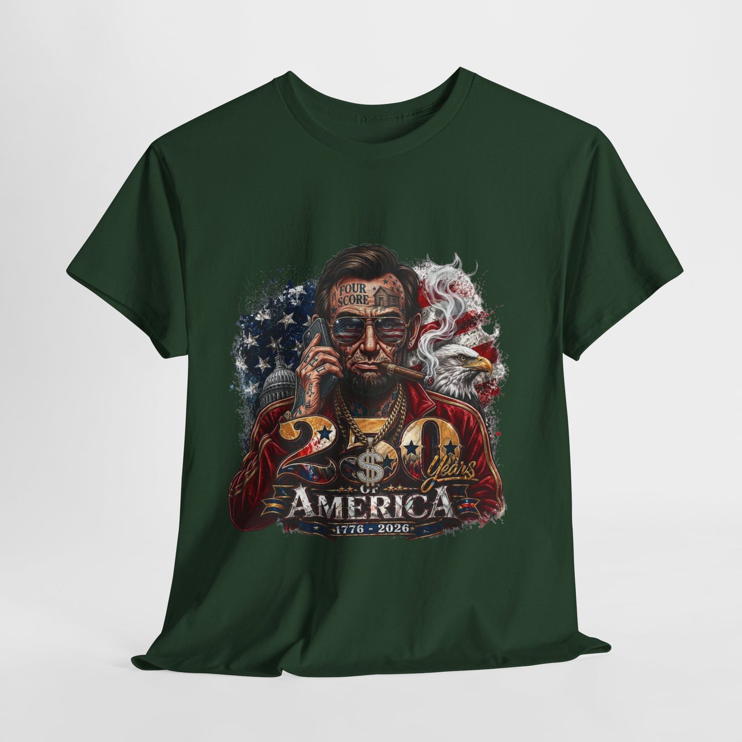 250 Years America #3 Unisex Heavy Cotton Tee