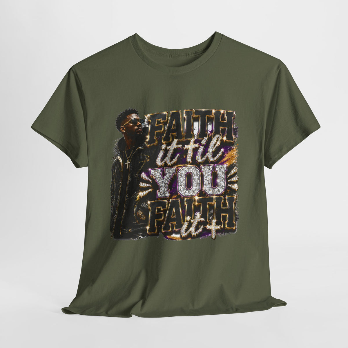 Faith It Til You Faith It #2 Unisex Heavy Cotton Tee