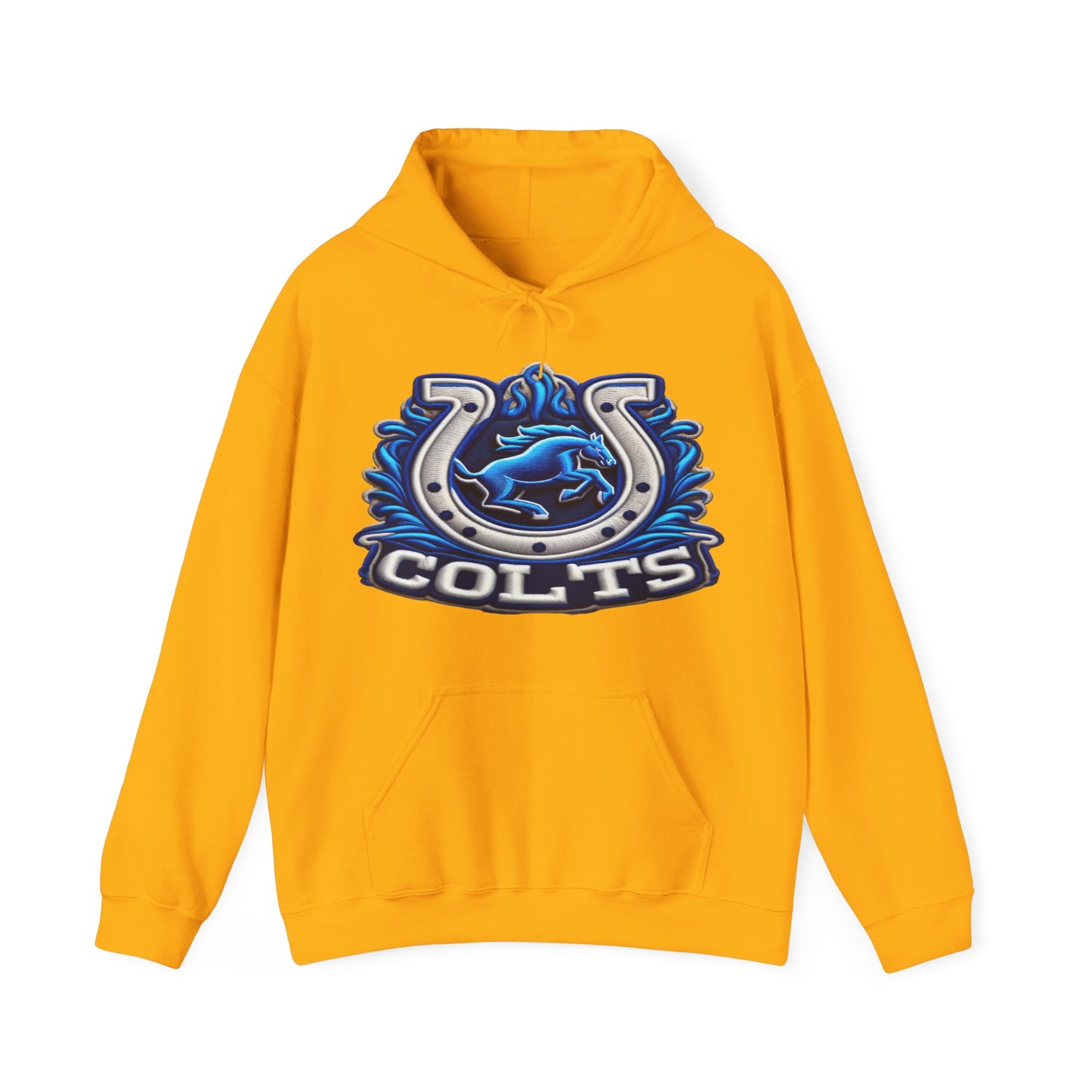 Sports Colts Football Logo #1 Unisex Heavy Sweatshirt Hoodie