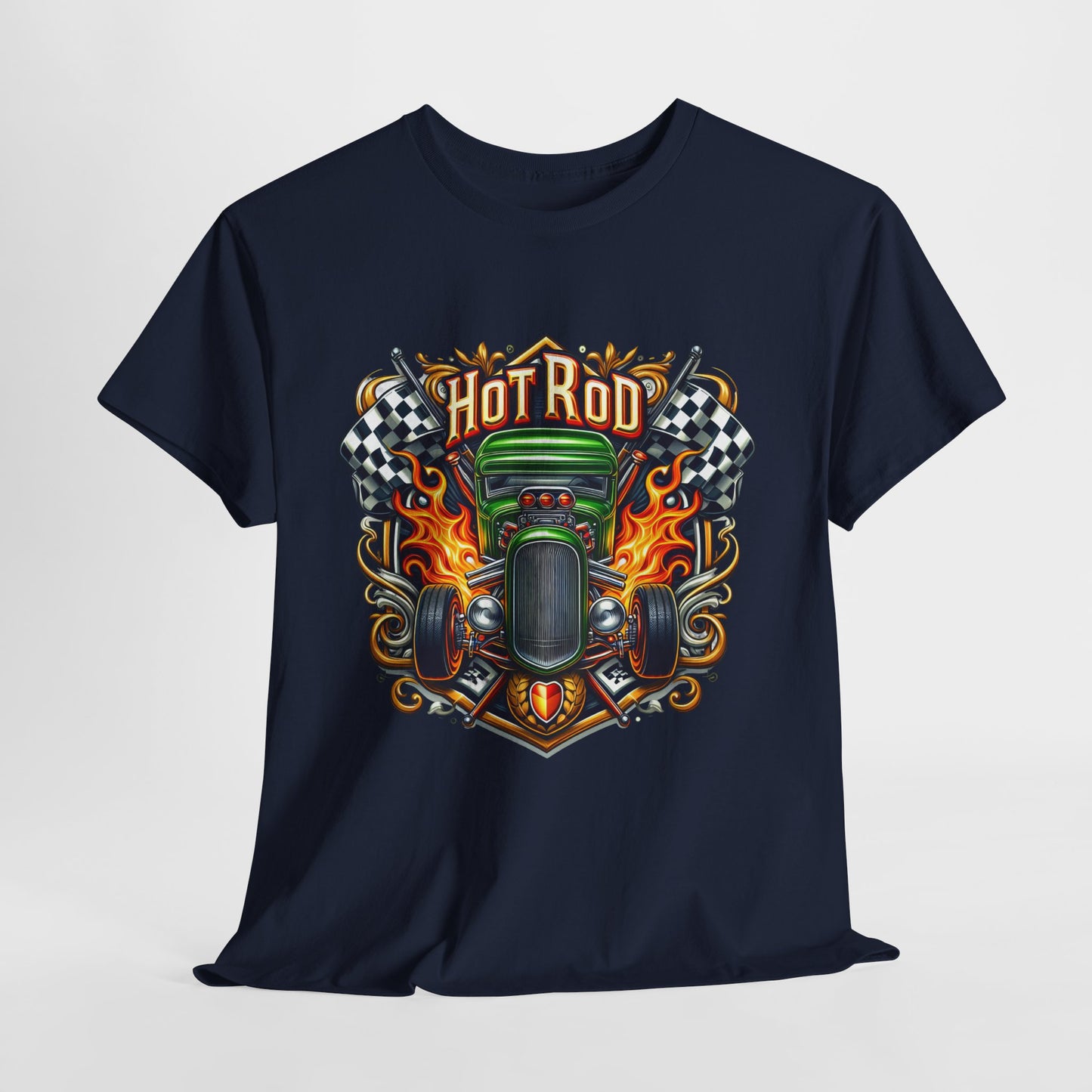 Hot Rod #4 Unisex Heavy Cotton Tee - 312tshirts 2