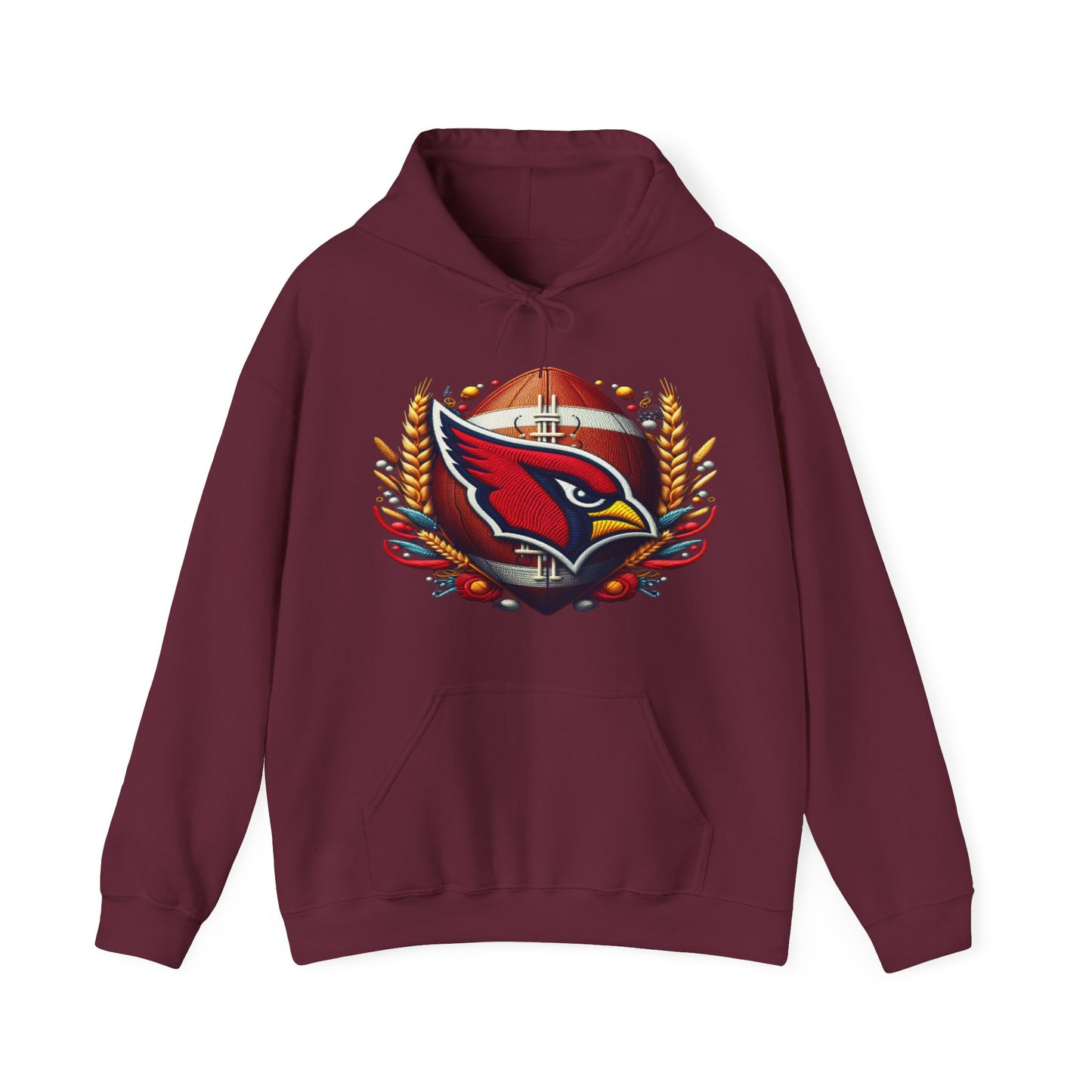 Sports Cardinals Football Logo #1 Unisex Heavy Sweatshirt Hoodie