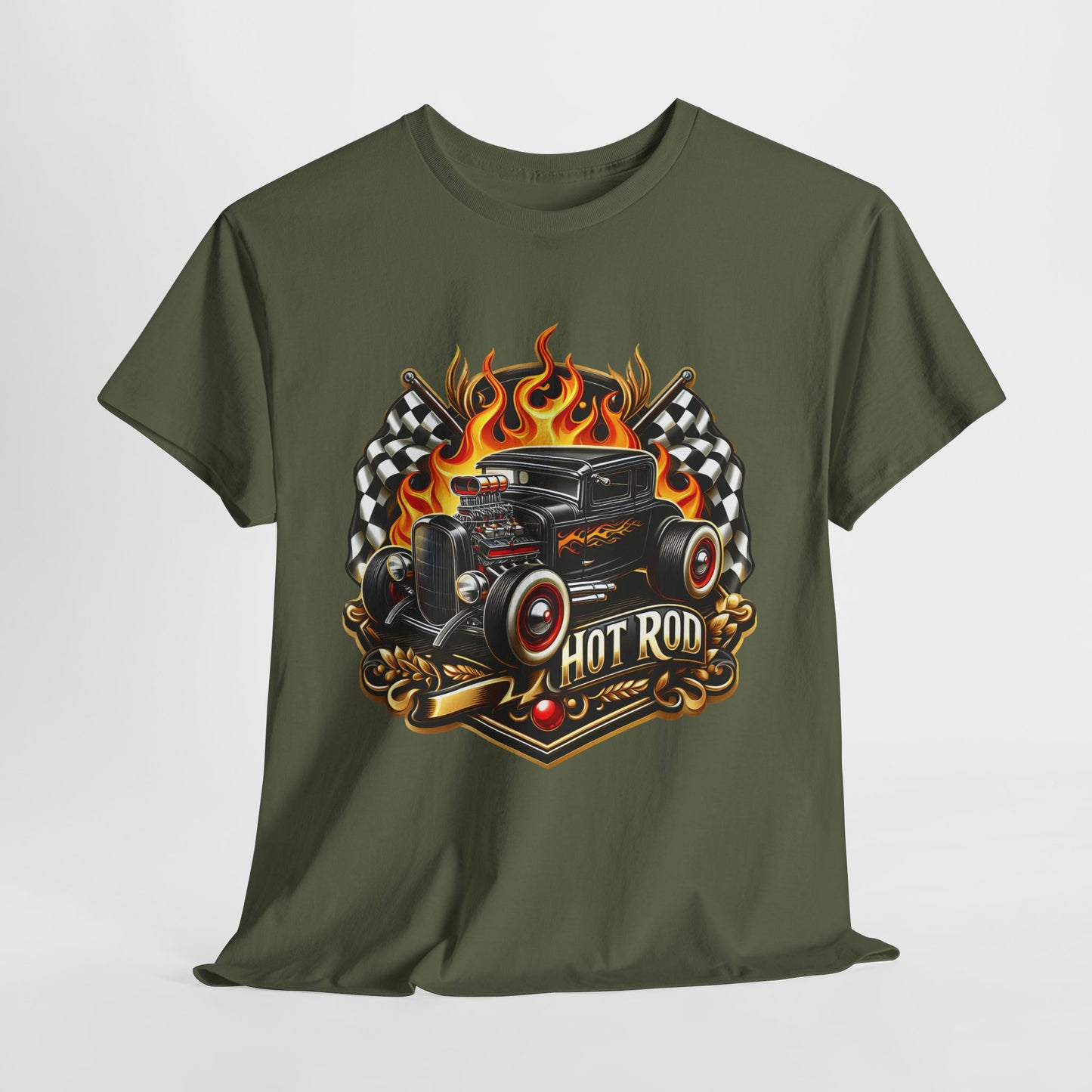 Hot Rod #7 Unisex Heavy Cotton Tee - 312tshirts 2