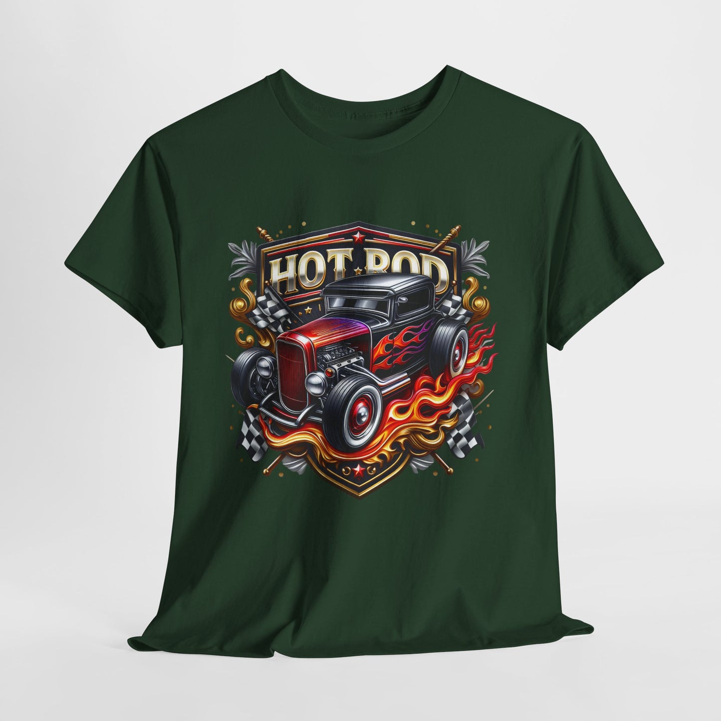 Hot Rod #3 Unisex Heavy Cotton Tee - 312tshirts 2