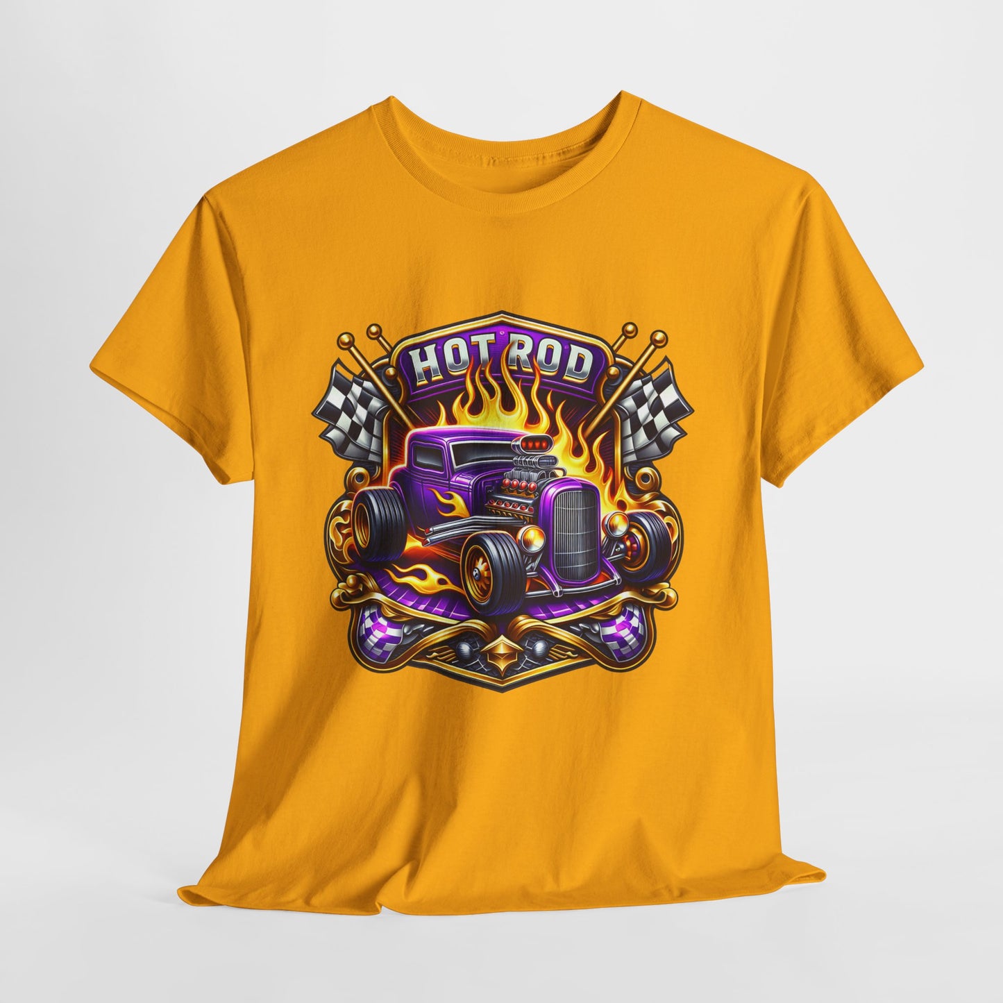 Hot Rod #8 Unisex Heavy Cotton Tee - 312tshirts 2