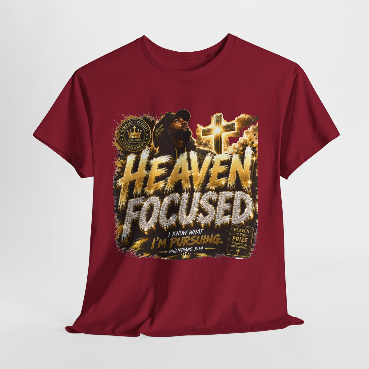 Heaven Focused #1 Unisex Heavy Cotton Tee