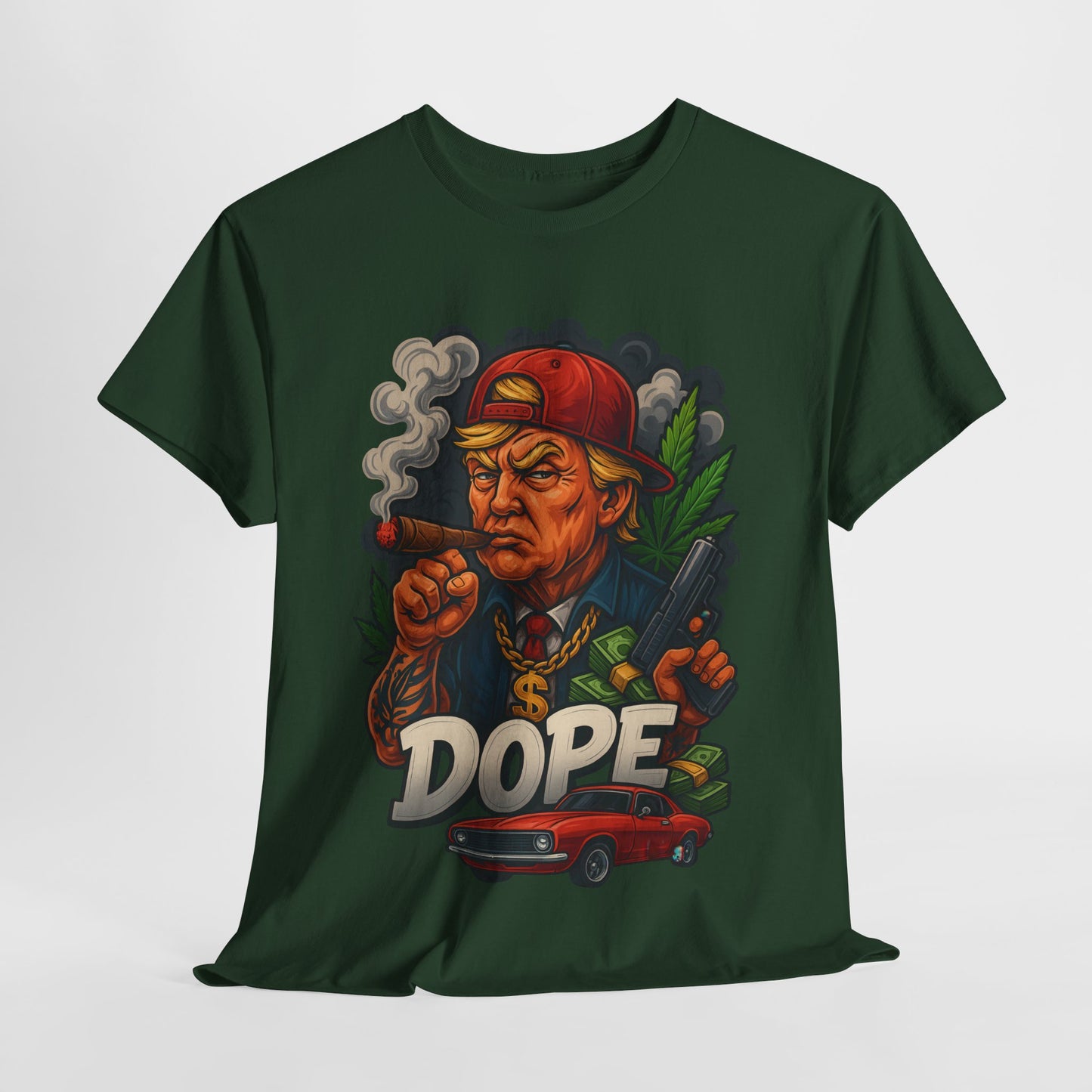 420 Dope Vibes Trump Unisex Heavy Cotton Tee
