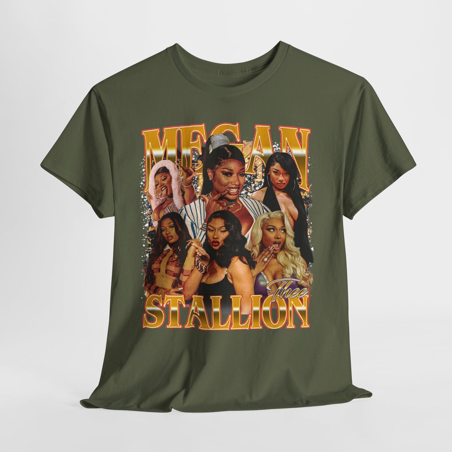 Megan Thee Stallion 1 Unisex Heavy Cotton Tee - 312tshirts 2