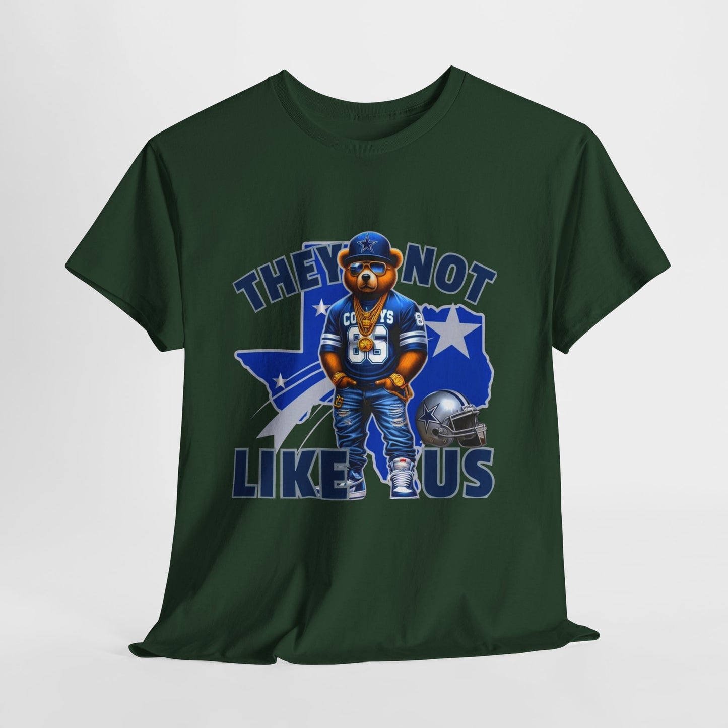 Sports Dallas Cowboys "Like Us" Unisex Heavy Cotton Tee