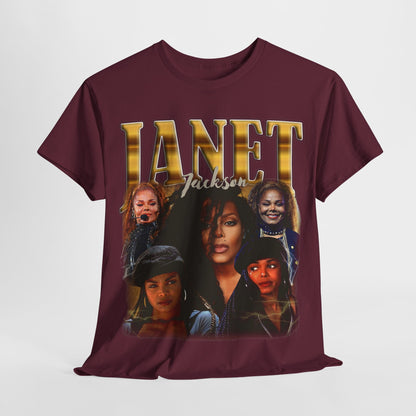 Janet Jackson 1 Unisex Heavy Cotton Tee - 312tshirts 2