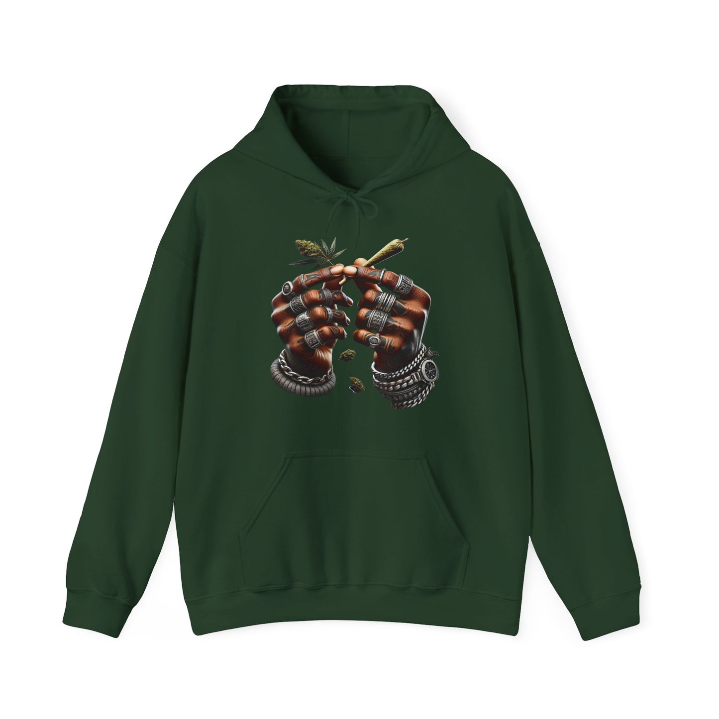420 Blunts & Hands #1 Unisex Heavy Sweatshirt Hoodie
