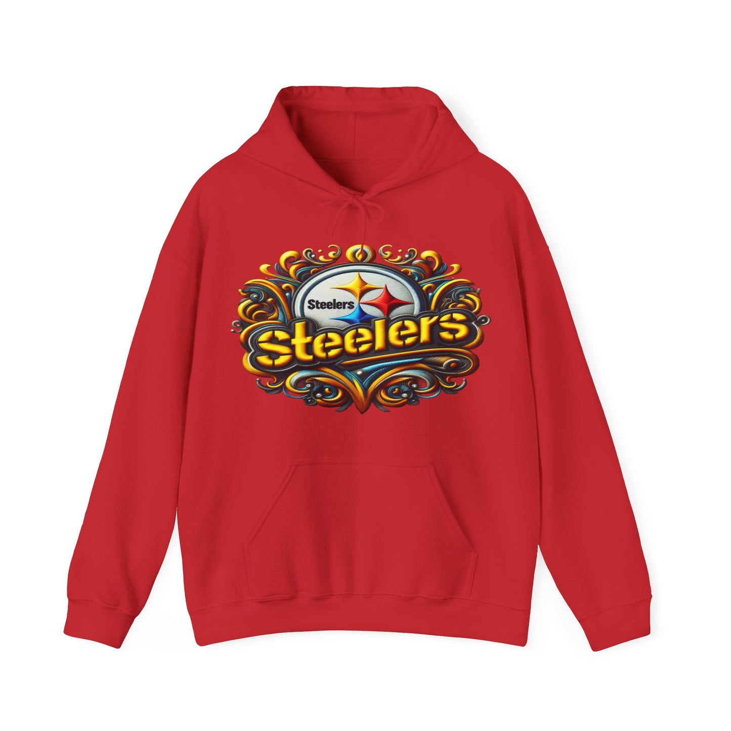 Sports Steelers Football Logo #1 Unisex Heavy Sweatshirt Hoodie