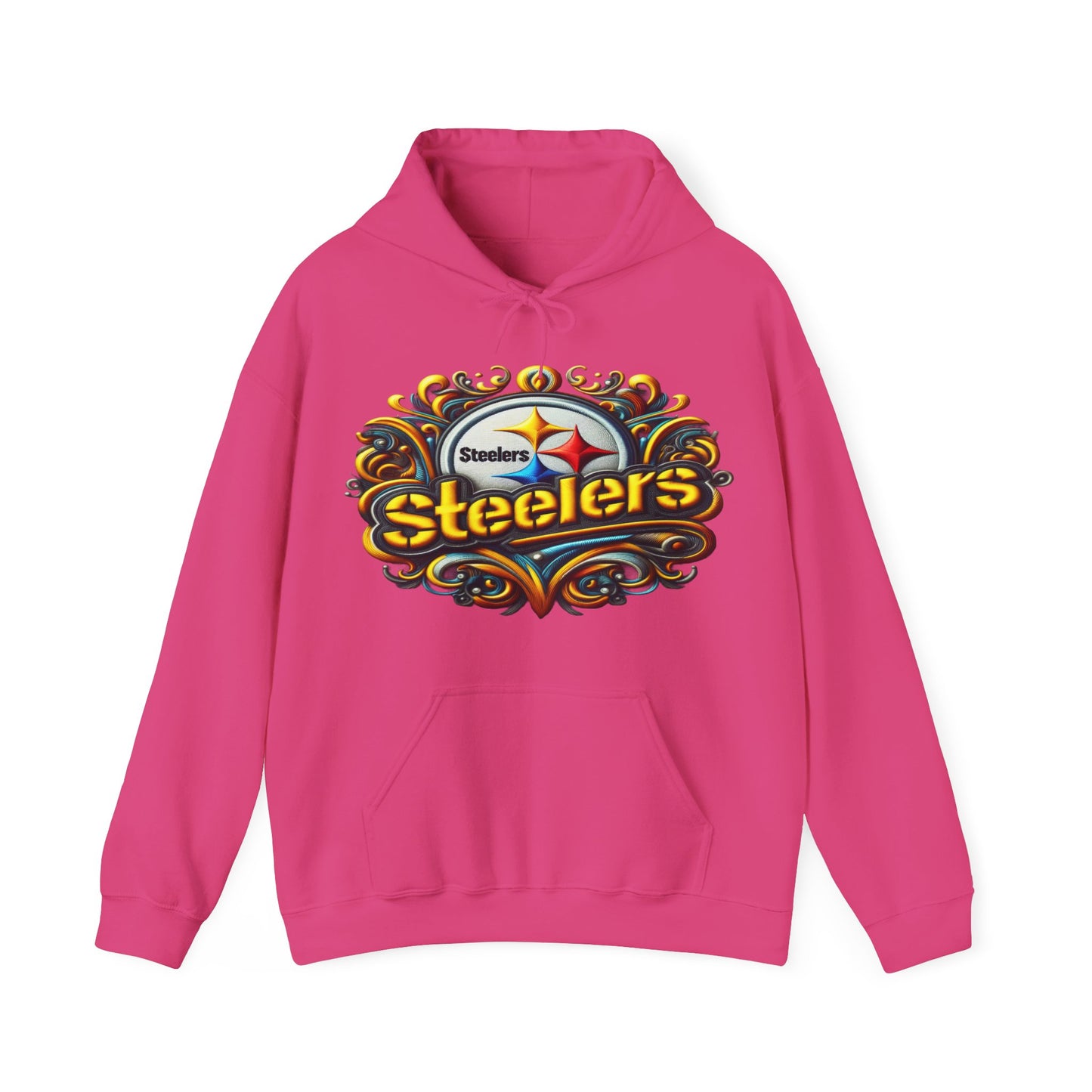 Sports Steelers Football Logo #1 Unisex Heavy Sweatshirt Hoodie