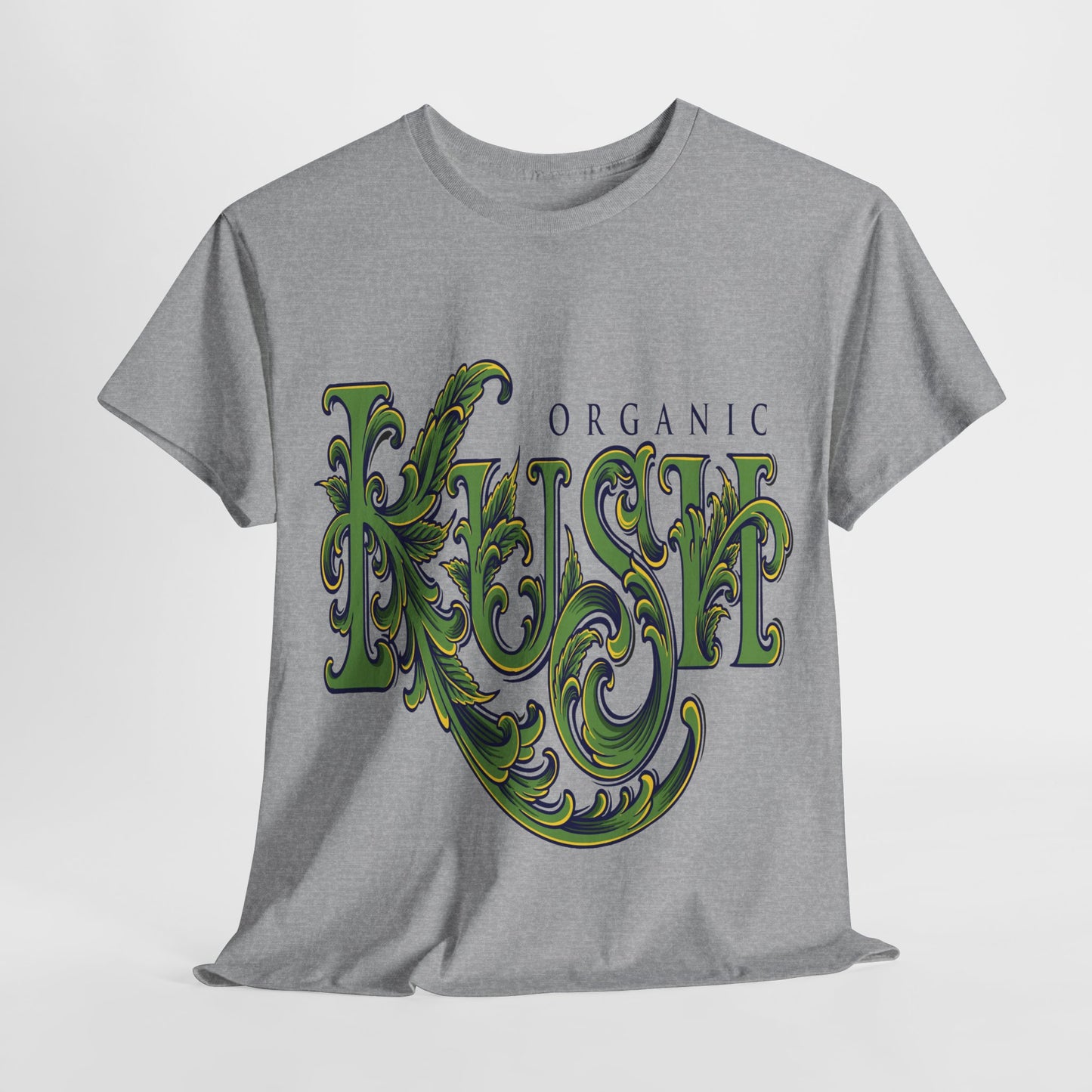 420 Organic Kush Unisex Heavy Cotton Tee - 312tshirts 2