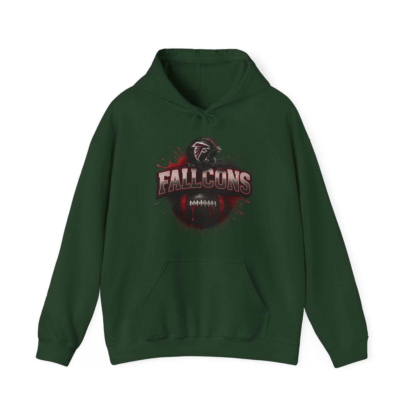 Sports Falcons Football Logo #2 Unisex Heavy Sweatshirt Hoodie