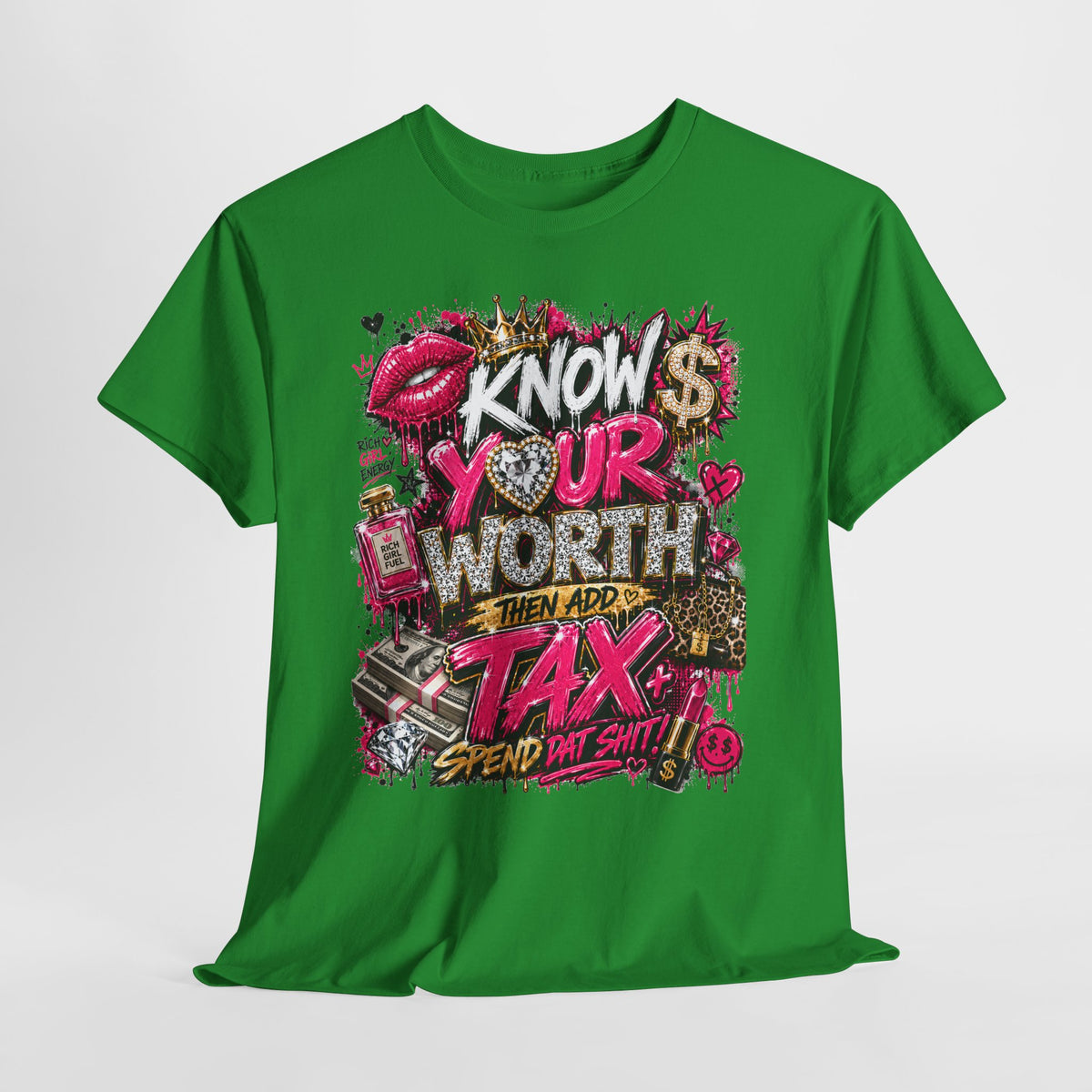 Know Your Worth #1 Unisex Heavy Cotton Tee