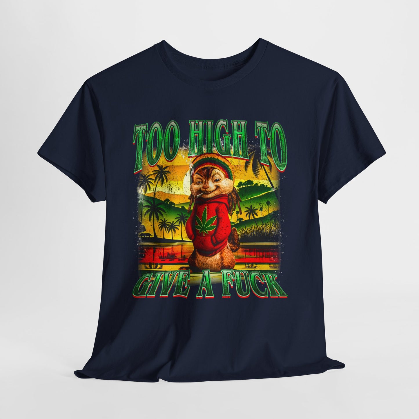 420 Chipmunk #1 Unisex Heavy Cotton Tee - 312tshirts 2
