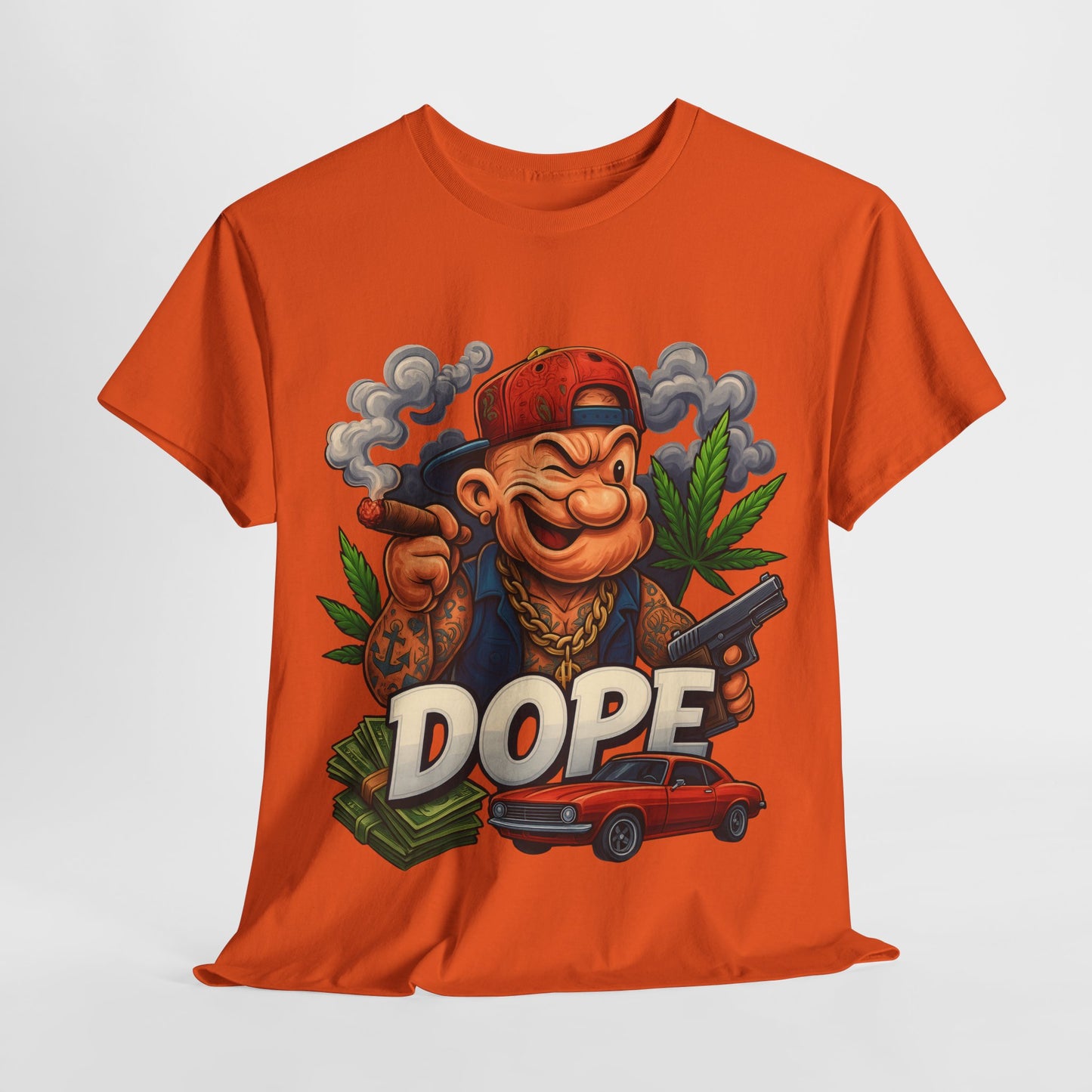 420 Popeye Unisex Heavy Cotton Tee